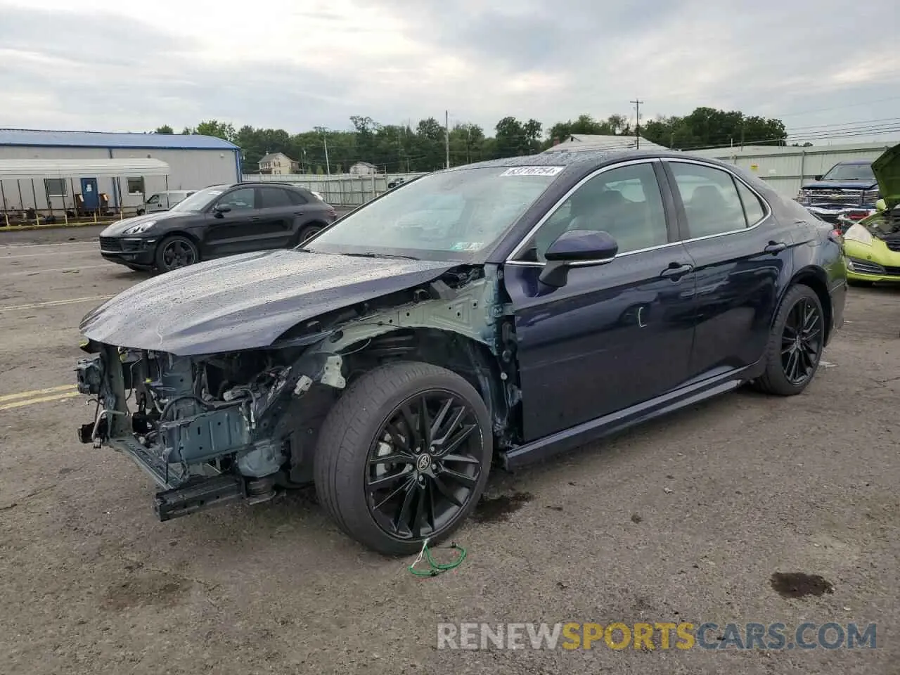 1 Photograph of a damaged car 4T1K61BKXMU044304 TOYOTA CAMRY 2021