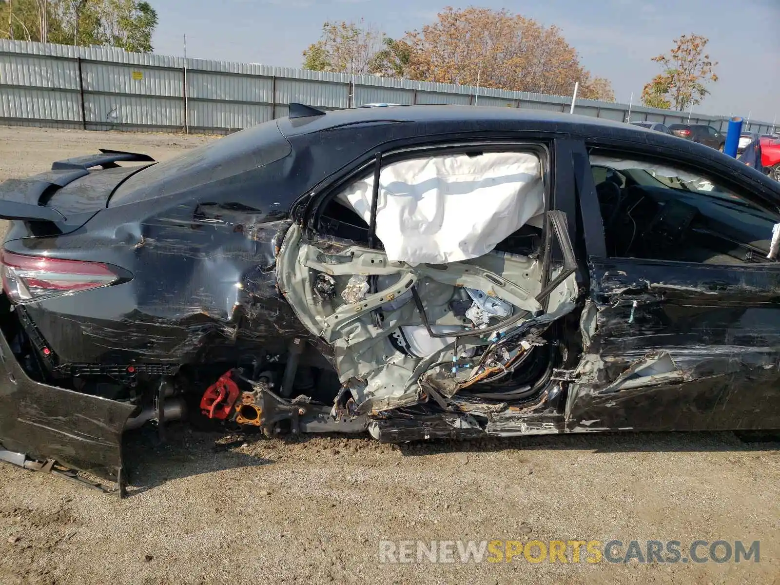 9 Photograph of a damaged car 4T1KZ1AK0MU047558 TOYOTA CAMRY 2021