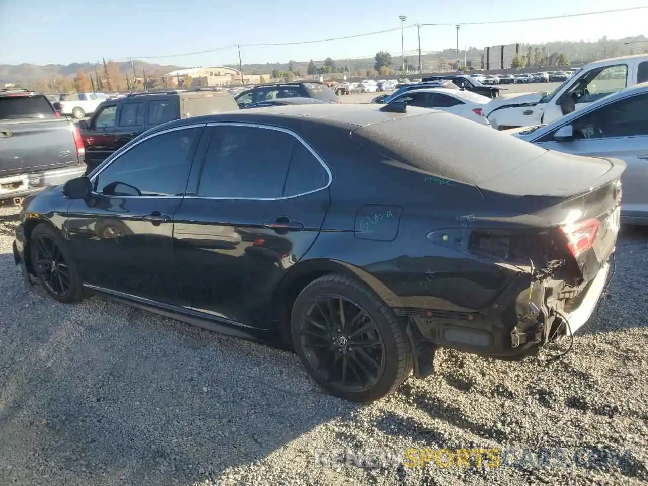 2 Photograph of a damaged car 4T1KZ1AK0MU047687 TOYOTA CAMRY 2021