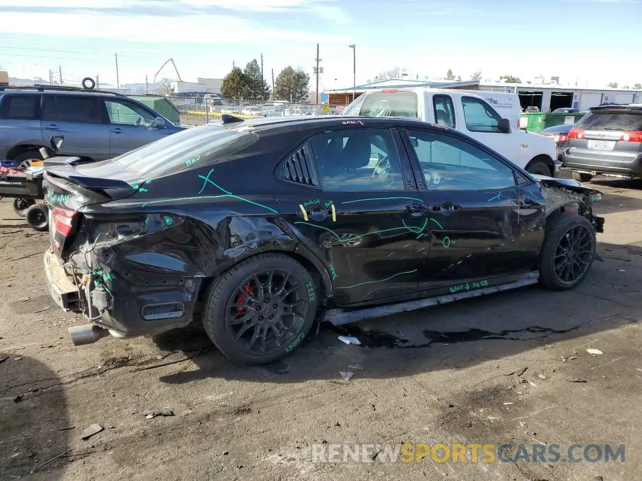 3 Photograph of a damaged car 4T1KZ1AK0MU048502 TOYOTA CAMRY 2021
