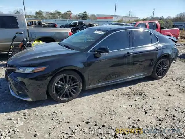 1 Photograph of a damaged car 4T1KZ1AK0MU051710 TOYOTA CAMRY 2021