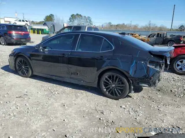 2 Photograph of a damaged car 4T1KZ1AK0MU051710 TOYOTA CAMRY 2021