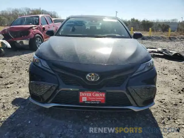 5 Photograph of a damaged car 4T1KZ1AK0MU051710 TOYOTA CAMRY 2021