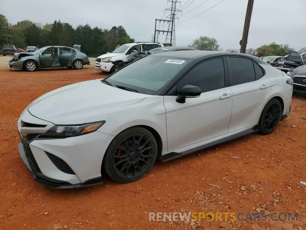 1 Photograph of a damaged car 4T1KZ1AK0MU057118 TOYOTA CAMRY 2021