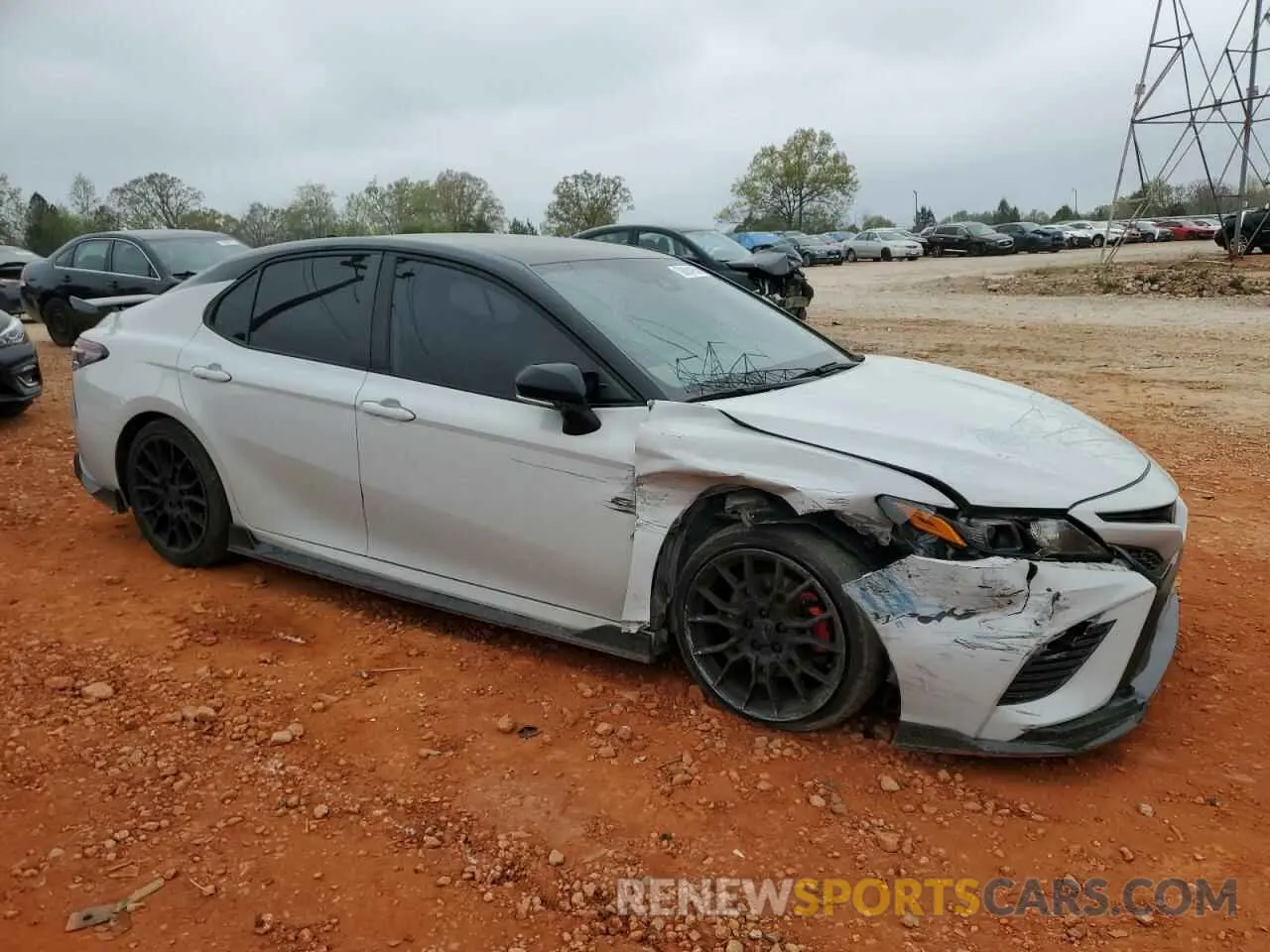 4 Photograph of a damaged car 4T1KZ1AK0MU057118 TOYOTA CAMRY 2021