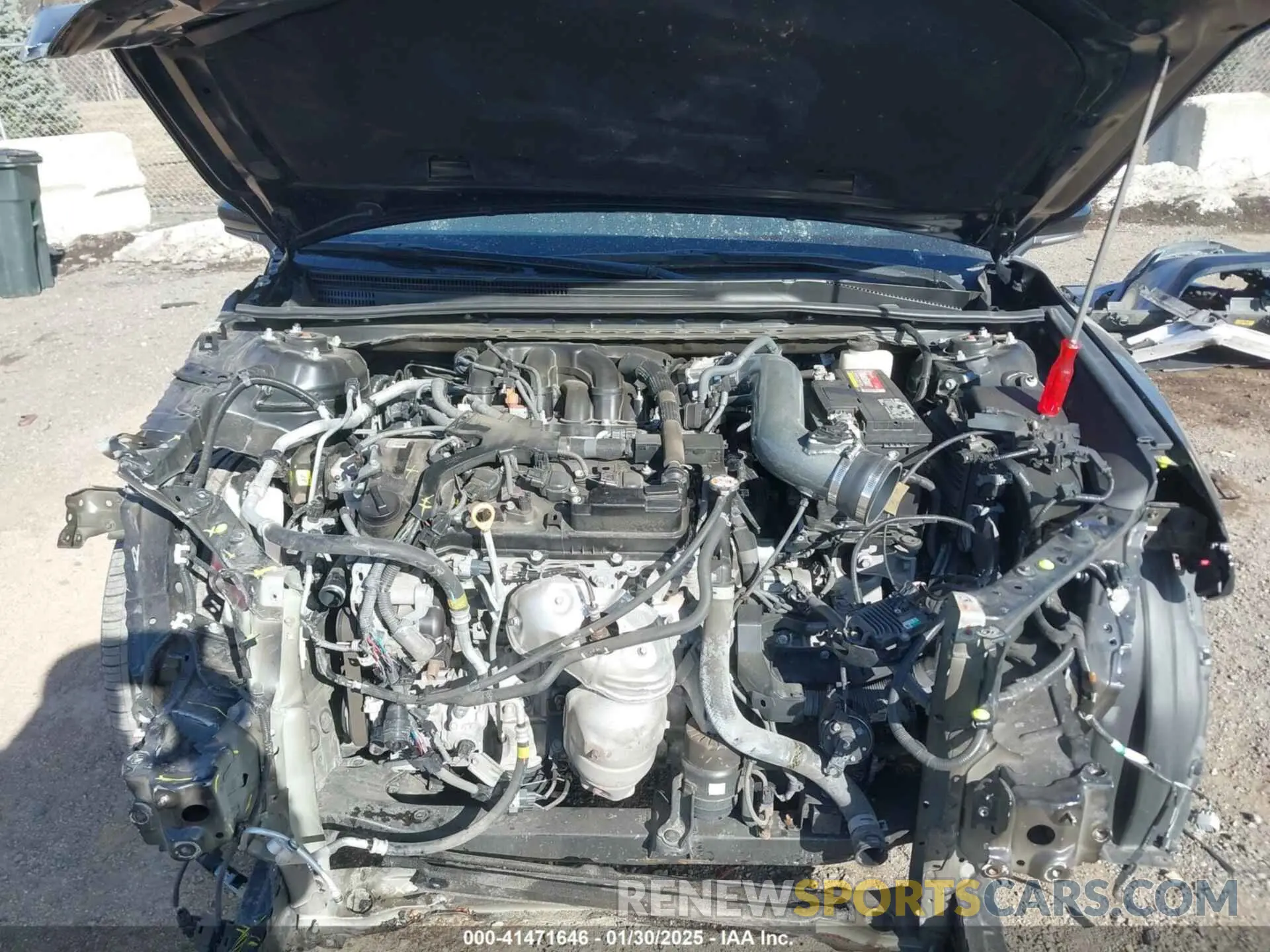 10 Photograph of a damaged car 4T1KZ1AK1MU048721 TOYOTA CAMRY 2021