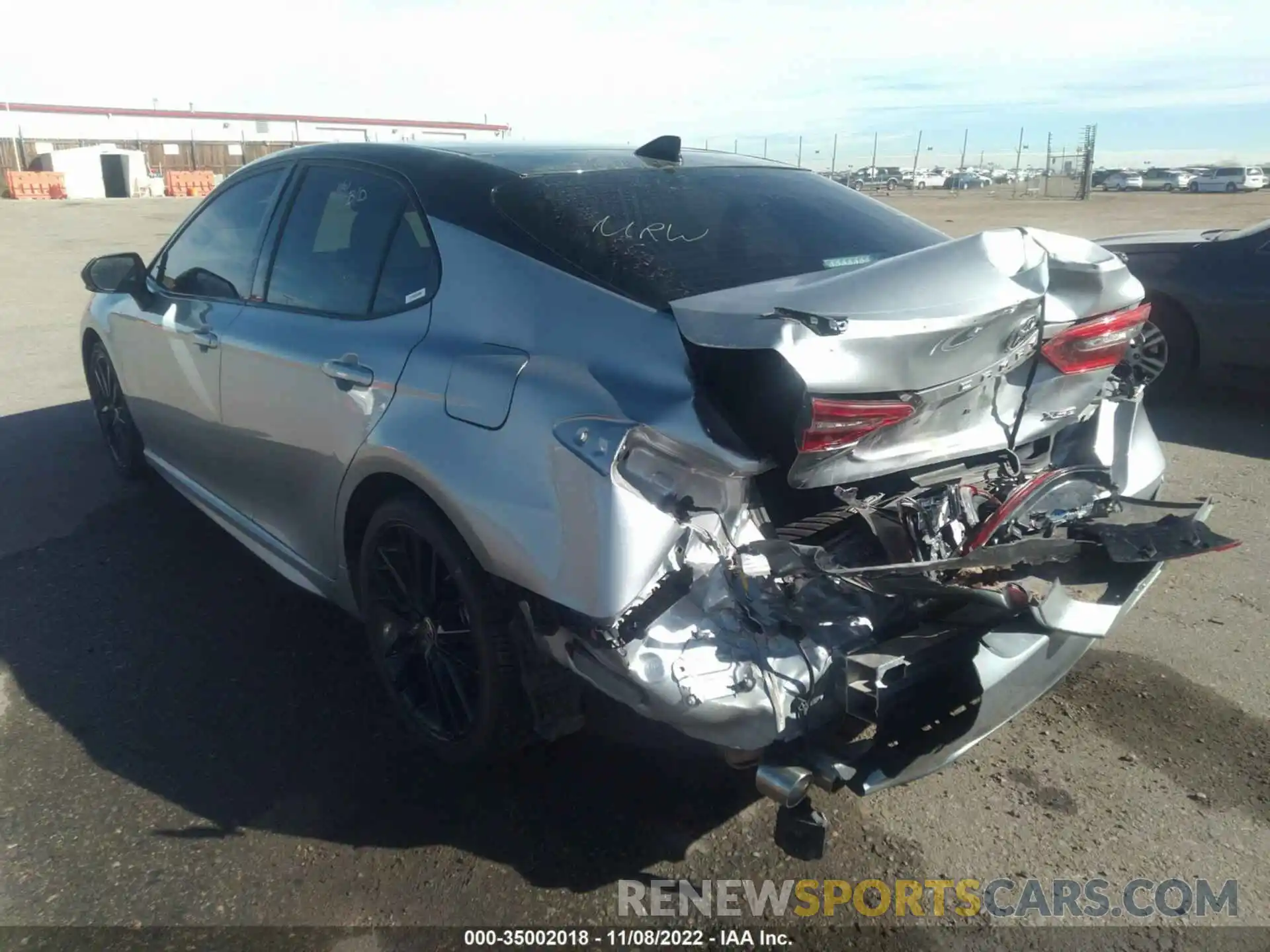 3 Photograph of a damaged car 4T1KZ1AK1MU049805 TOYOTA CAMRY 2021