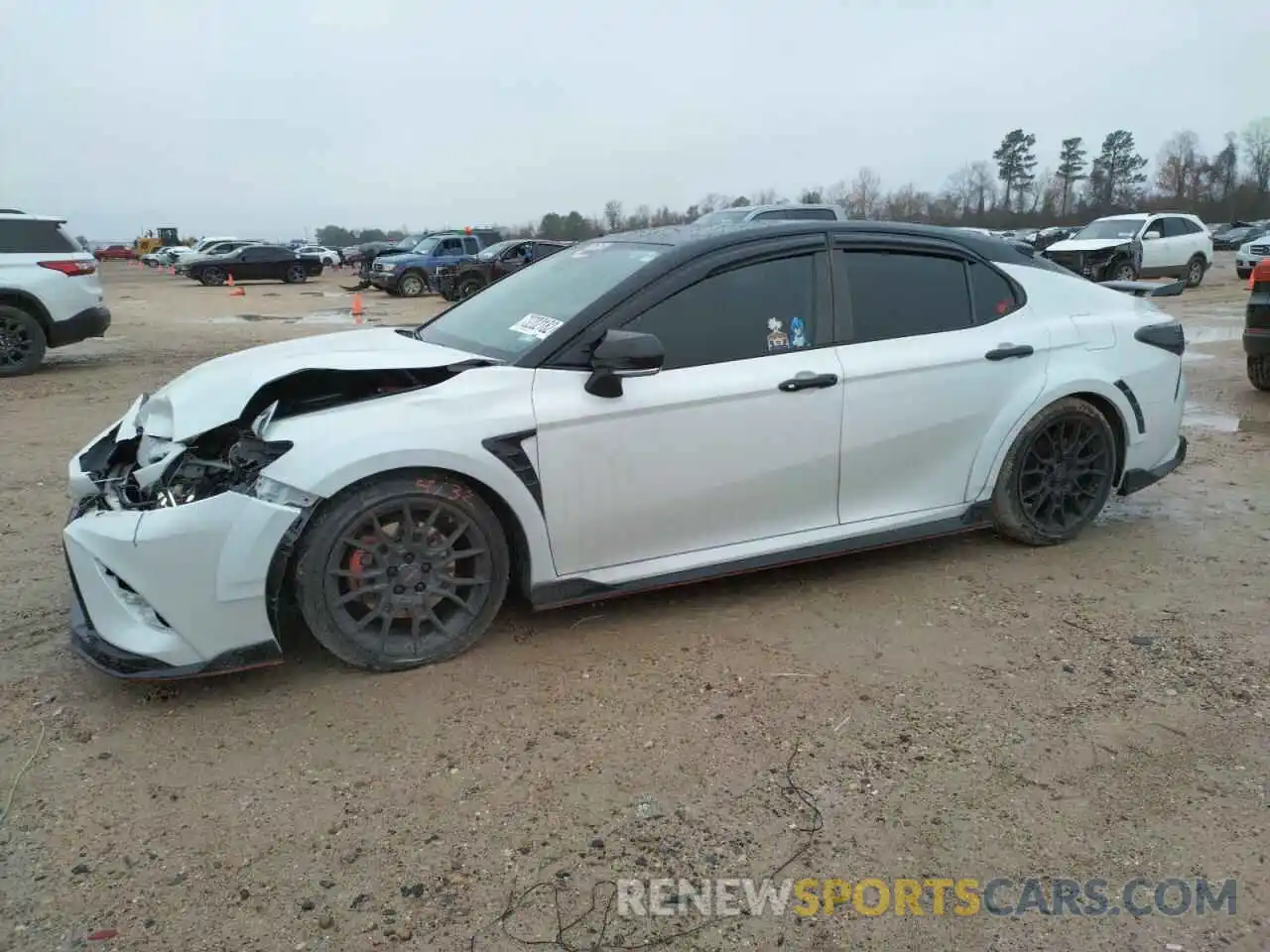 1 Photograph of a damaged car 4T1KZ1AK1MU051277 TOYOTA CAMRY 2021