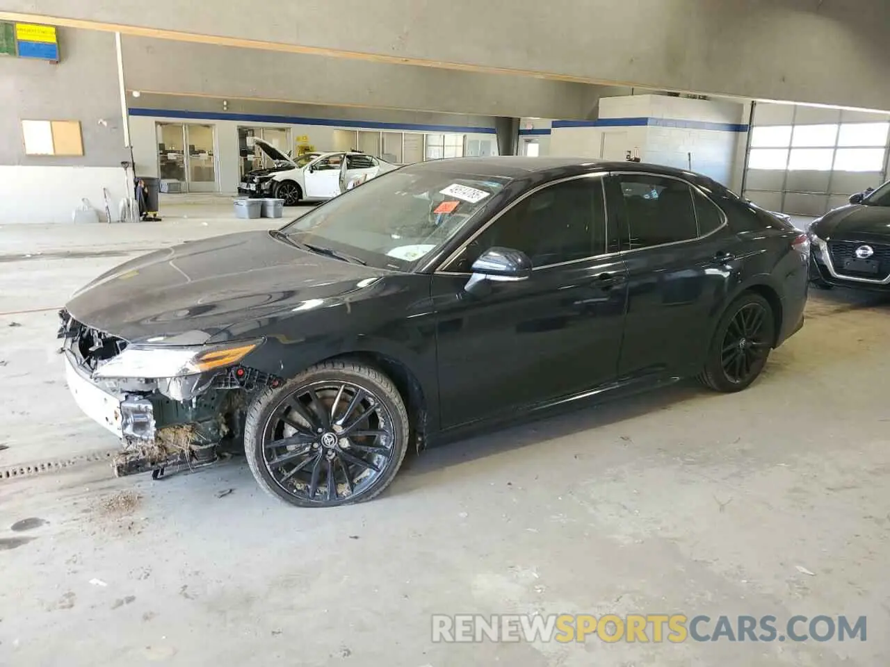 1 Photograph of a damaged car 4T1KZ1AK1MU051943 TOYOTA CAMRY 2021