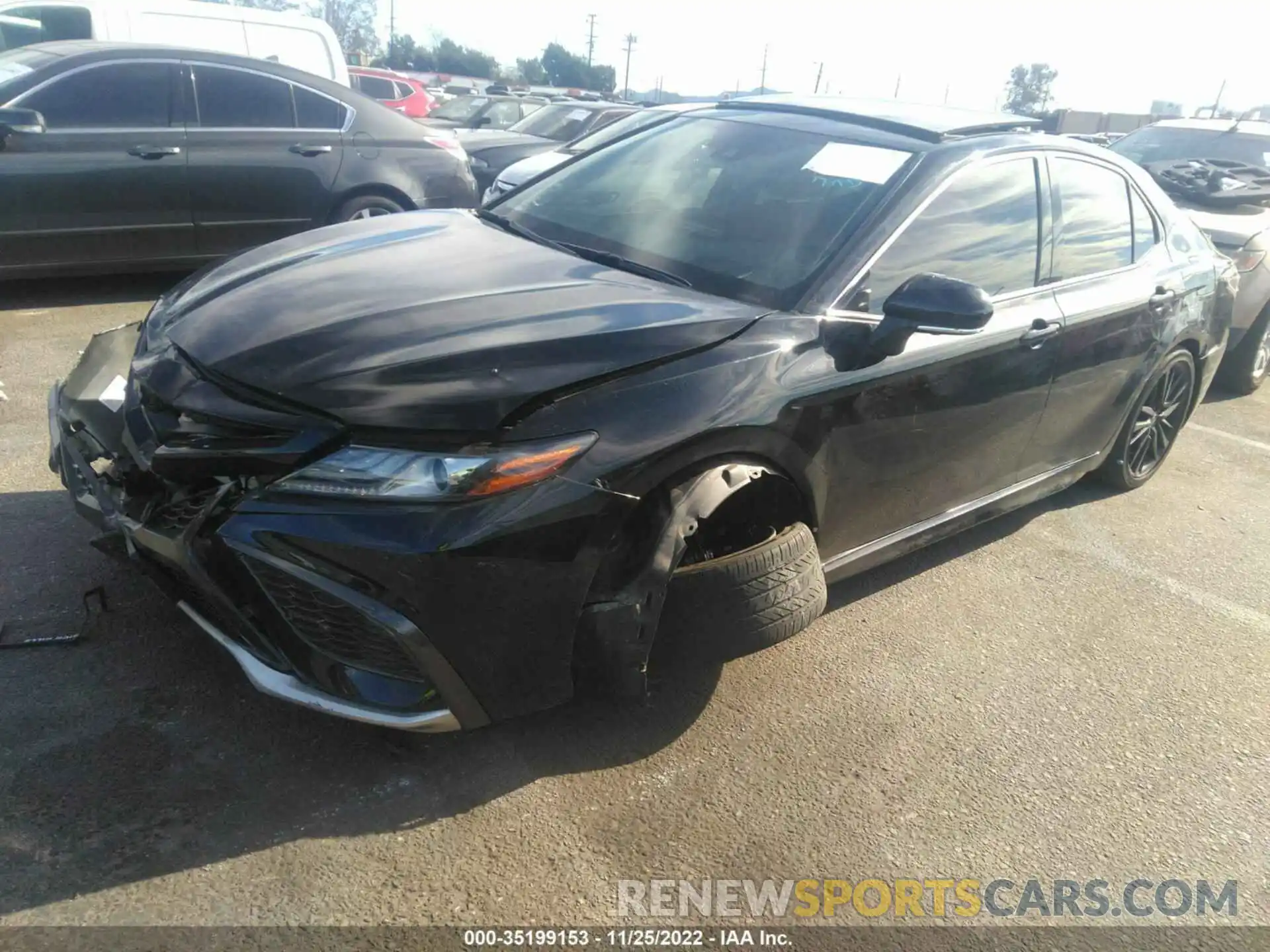 2 Photograph of a damaged car 4T1KZ1AK1MU052011 TOYOTA CAMRY 2021