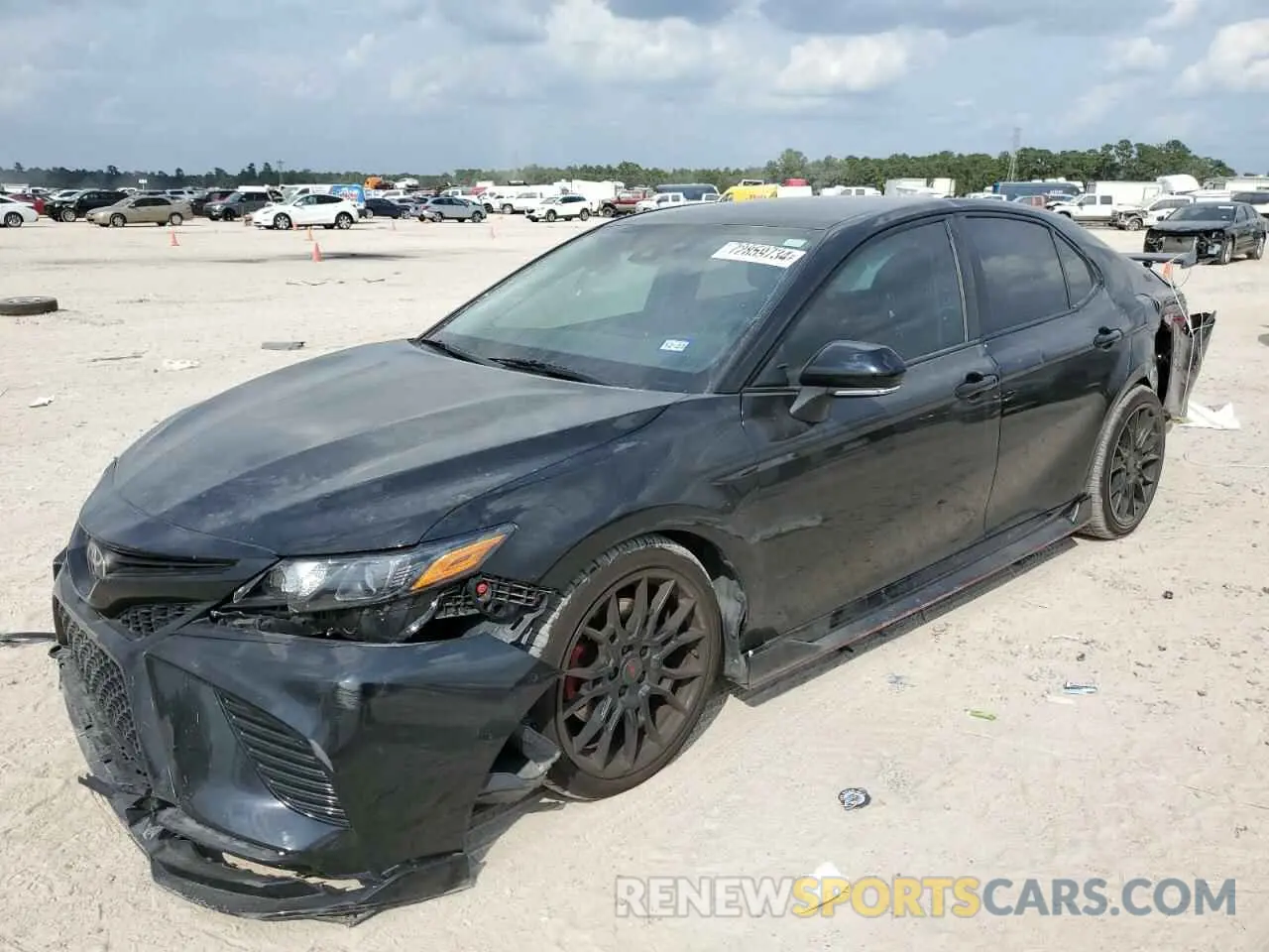 1 Photograph of a damaged car 4T1KZ1AK1MU052414 TOYOTA CAMRY 2021