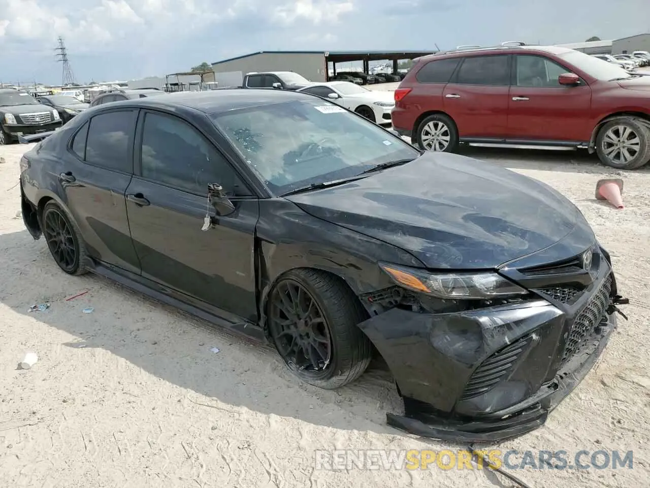 4 Photograph of a damaged car 4T1KZ1AK1MU052414 TOYOTA CAMRY 2021