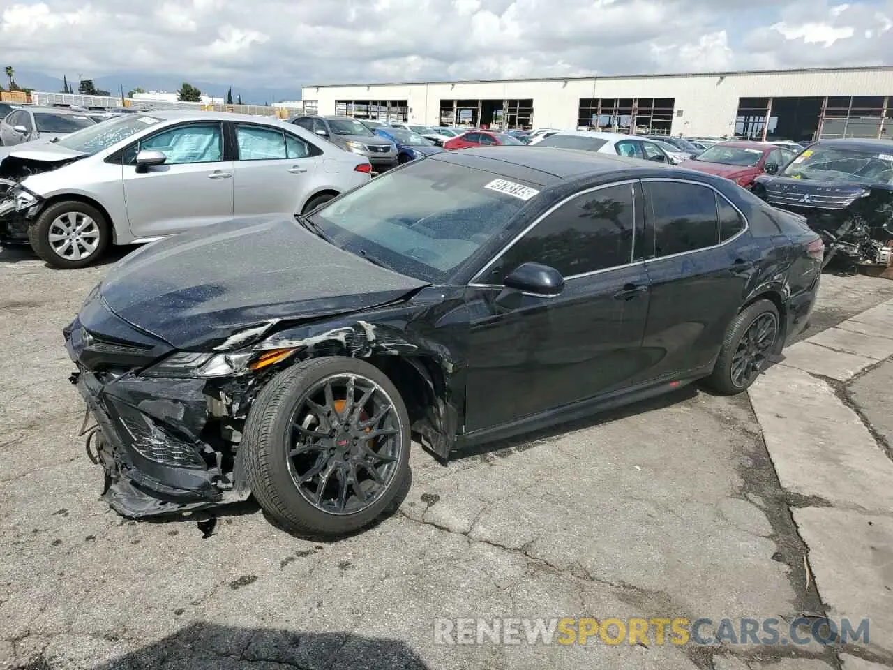 1 Photograph of a damaged car 4T1KZ1AK1MU055409 TOYOTA CAMRY 2021