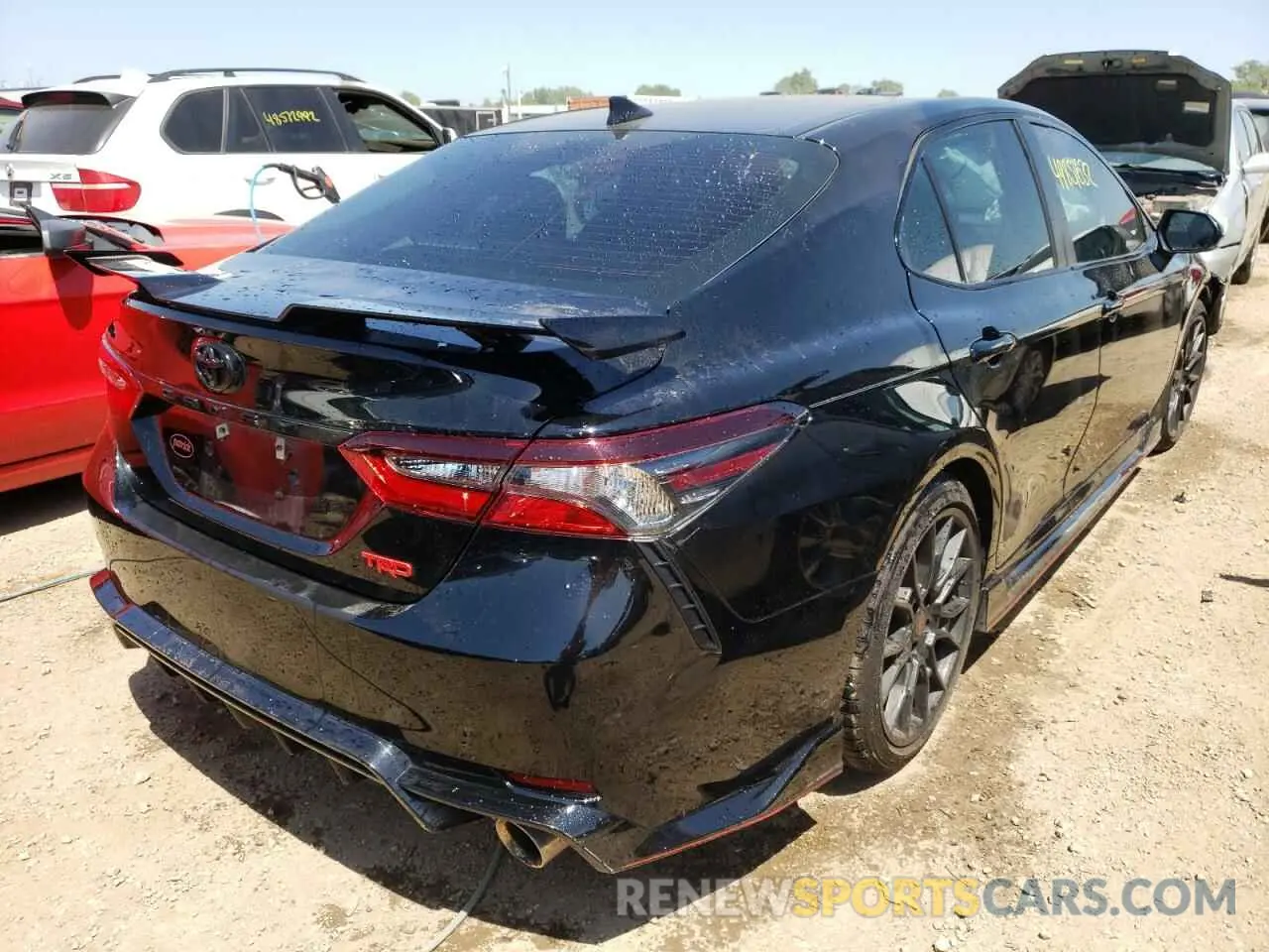 4 Photograph of a damaged car 4T1KZ1AK1MU057242 TOYOTA CAMRY 2021