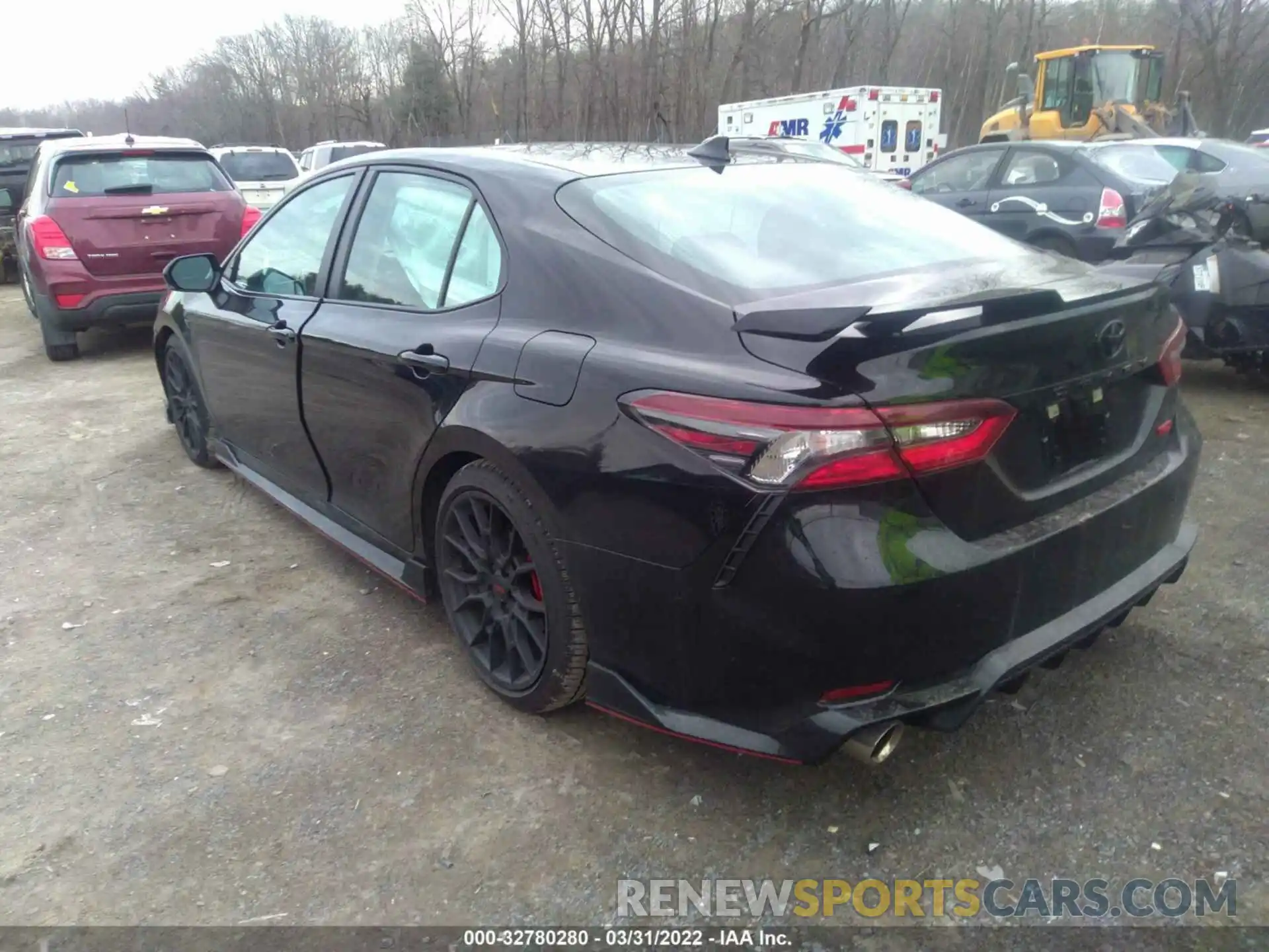 3 Photograph of a damaged car 4T1KZ1AK1MU057581 TOYOTA CAMRY 2021