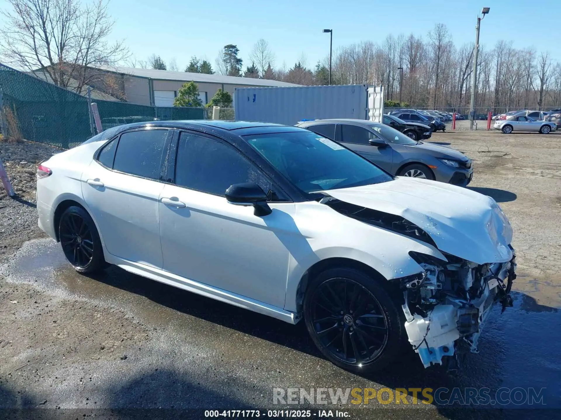 1 Photograph of a damaged car 4T1KZ1AK1MU058908 TOYOTA CAMRY 2021