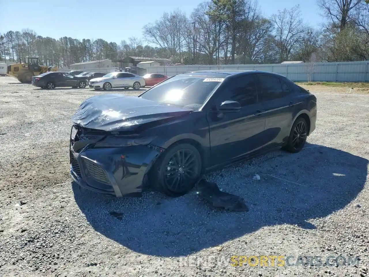 1 Photograph of a damaged car 4T1KZ1AK2MU051126 TOYOTA CAMRY 2021