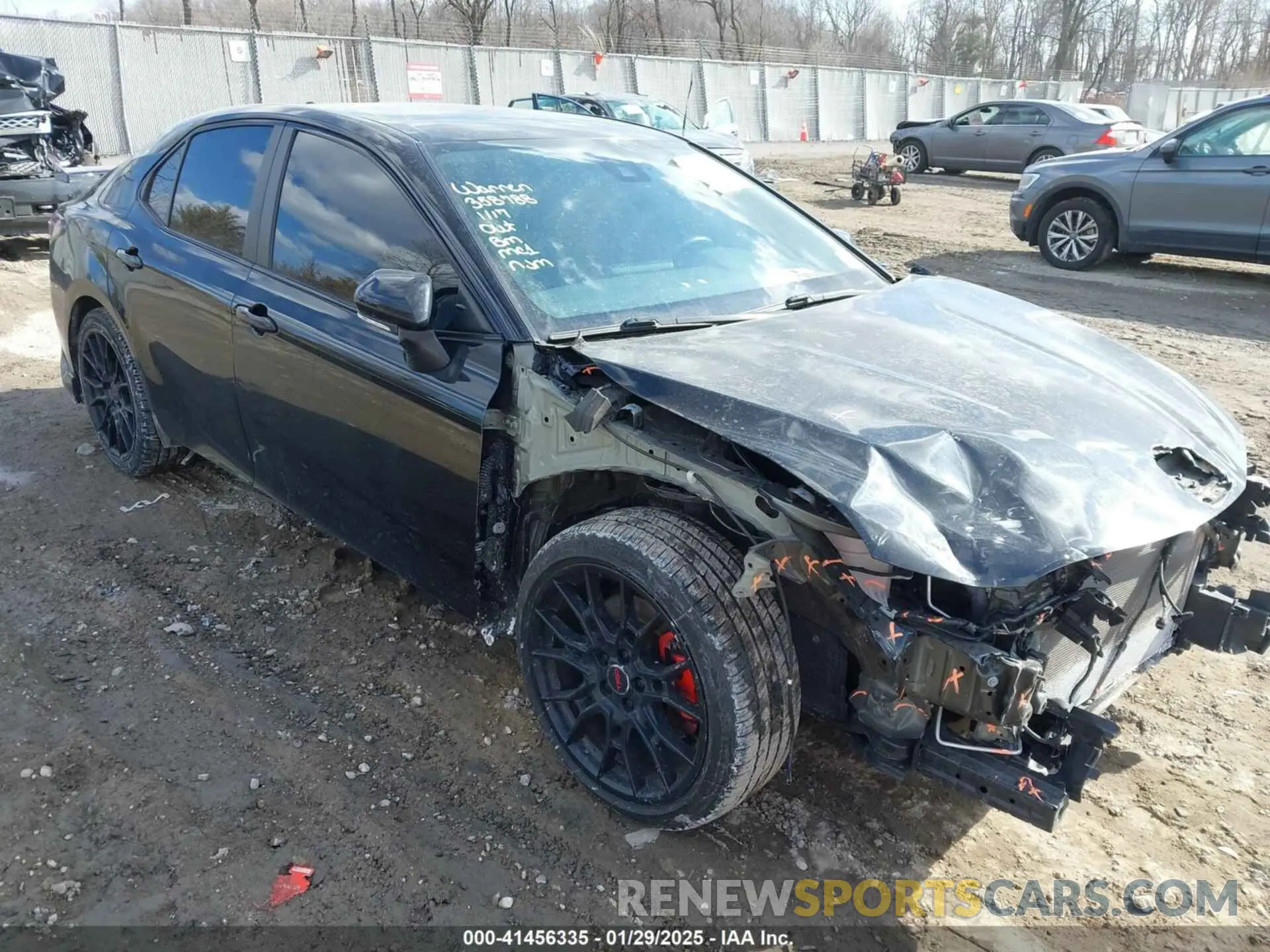 1 Photograph of a damaged car 4T1KZ1AK2MU052647 TOYOTA CAMRY 2021