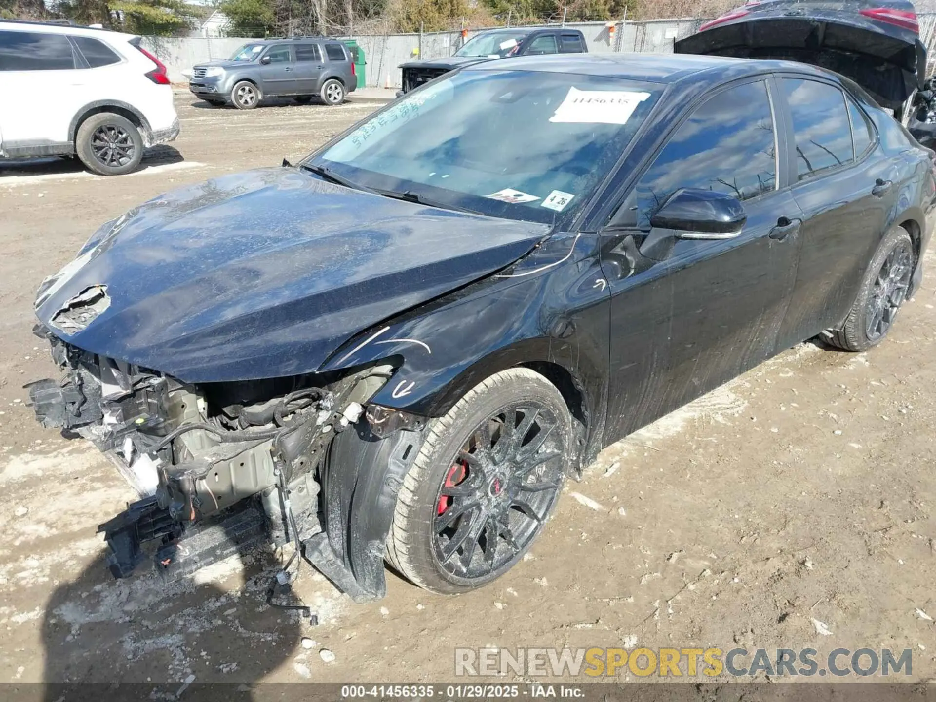 2 Photograph of a damaged car 4T1KZ1AK2MU052647 TOYOTA CAMRY 2021