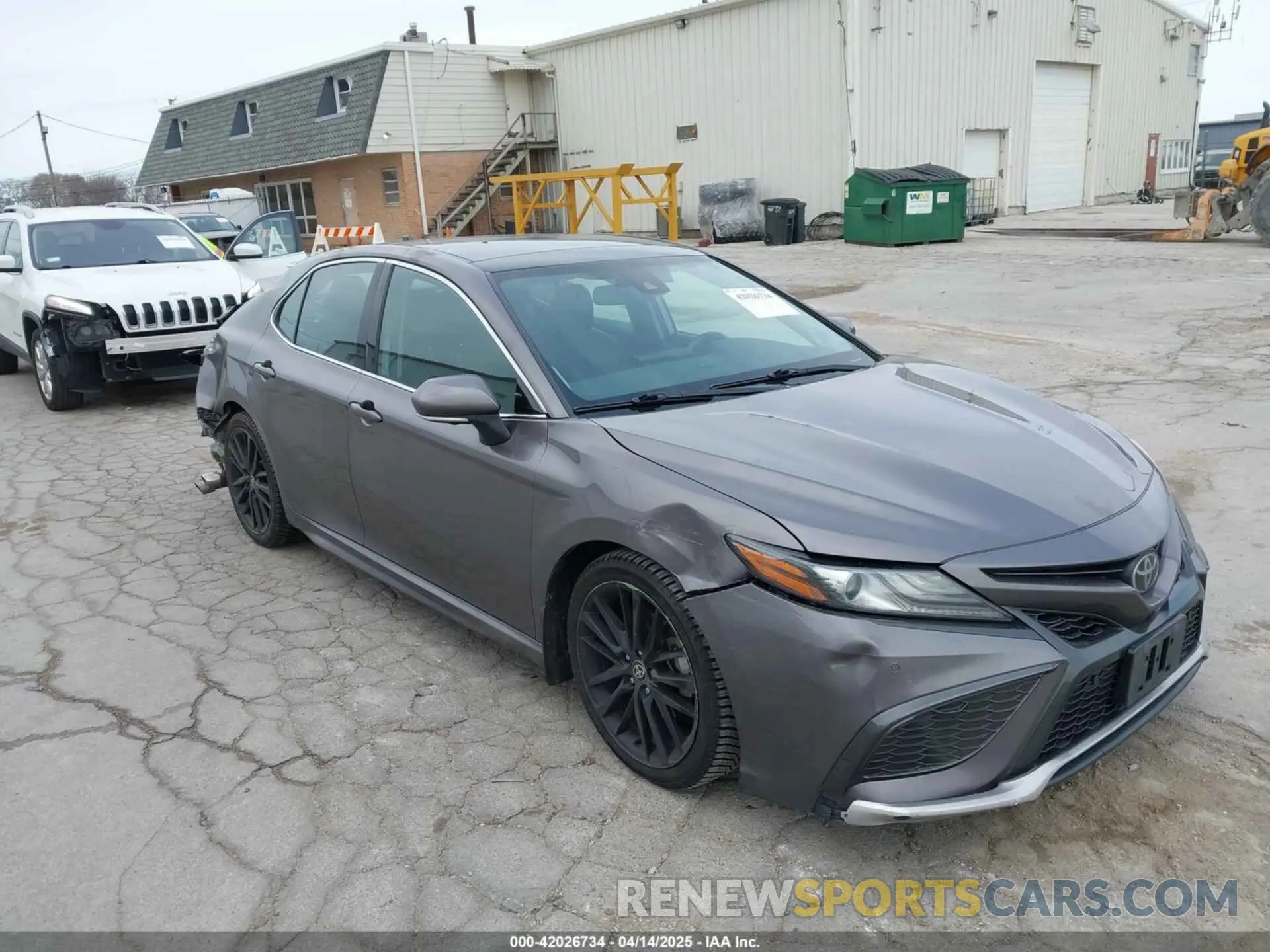 1 Photograph of a damaged car 4T1KZ1AK2MU052745 TOYOTA CAMRY 2021