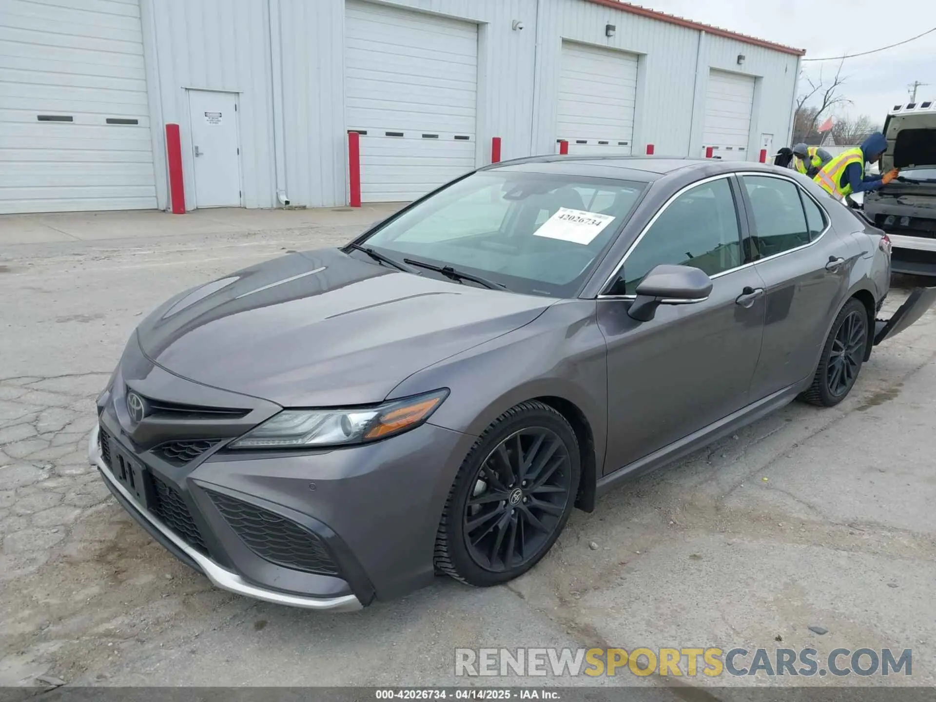 2 Photograph of a damaged car 4T1KZ1AK2MU052745 TOYOTA CAMRY 2021