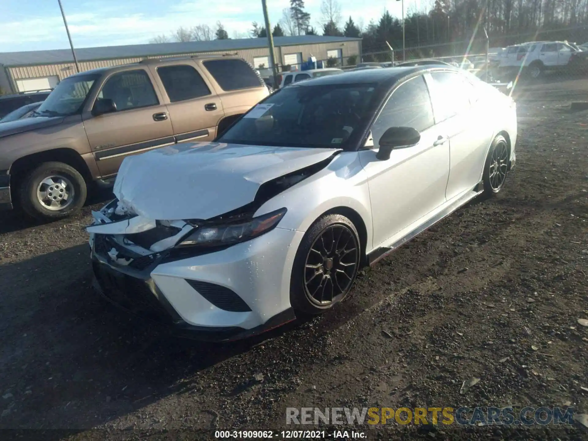 2 Photograph of a damaged car 4T1KZ1AK2MU054432 TOYOTA CAMRY 2021