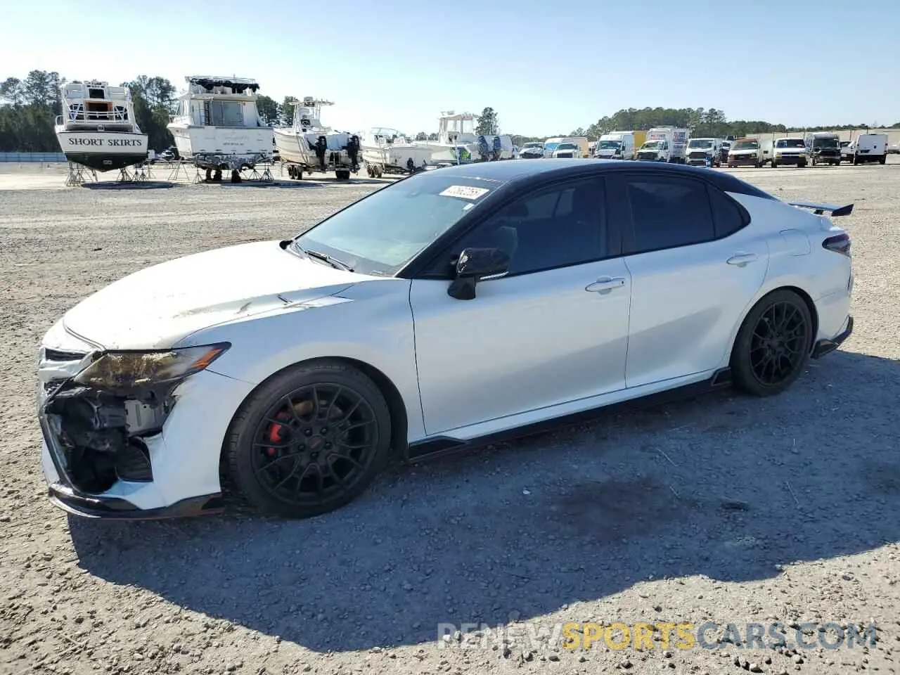 1 Photograph of a damaged car 4T1KZ1AK2MU055211 TOYOTA CAMRY 2021