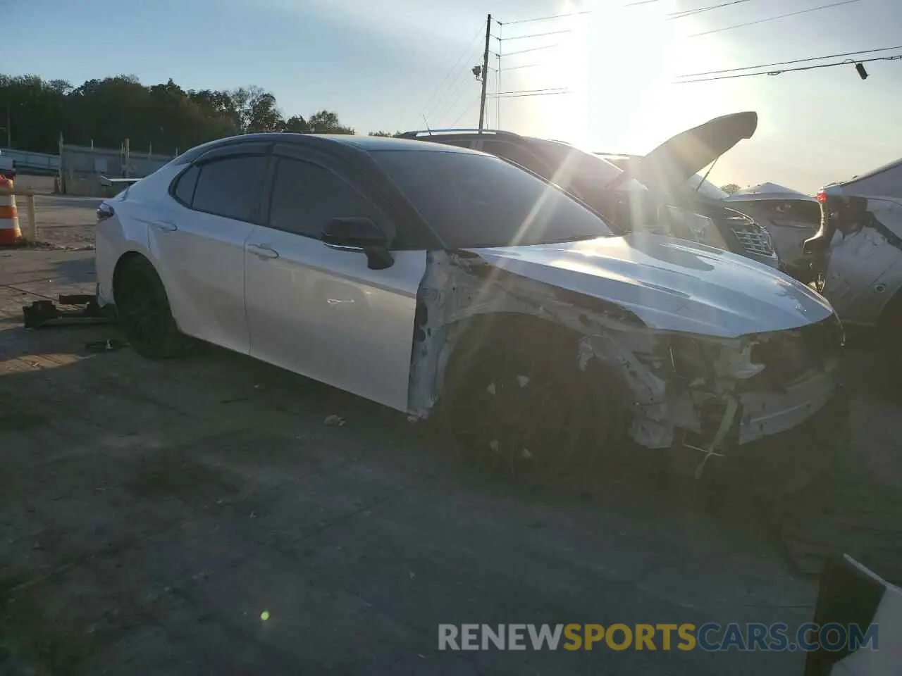 4 Photograph of a damaged car 4T1KZ1AK2MU056097 TOYOTA CAMRY 2021