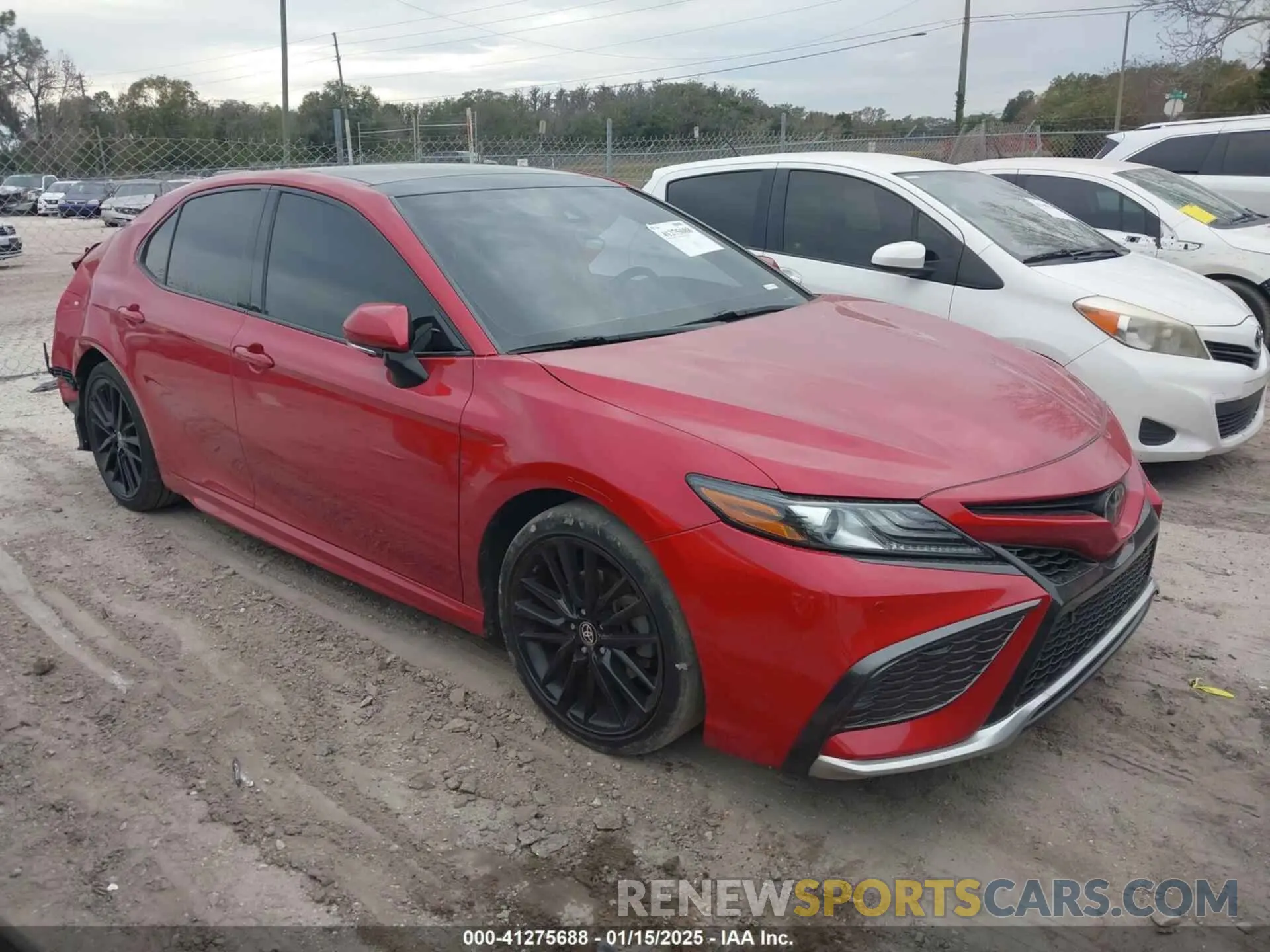 1 Photograph of a damaged car 4T1KZ1AK3MU050910 TOYOTA CAMRY 2021