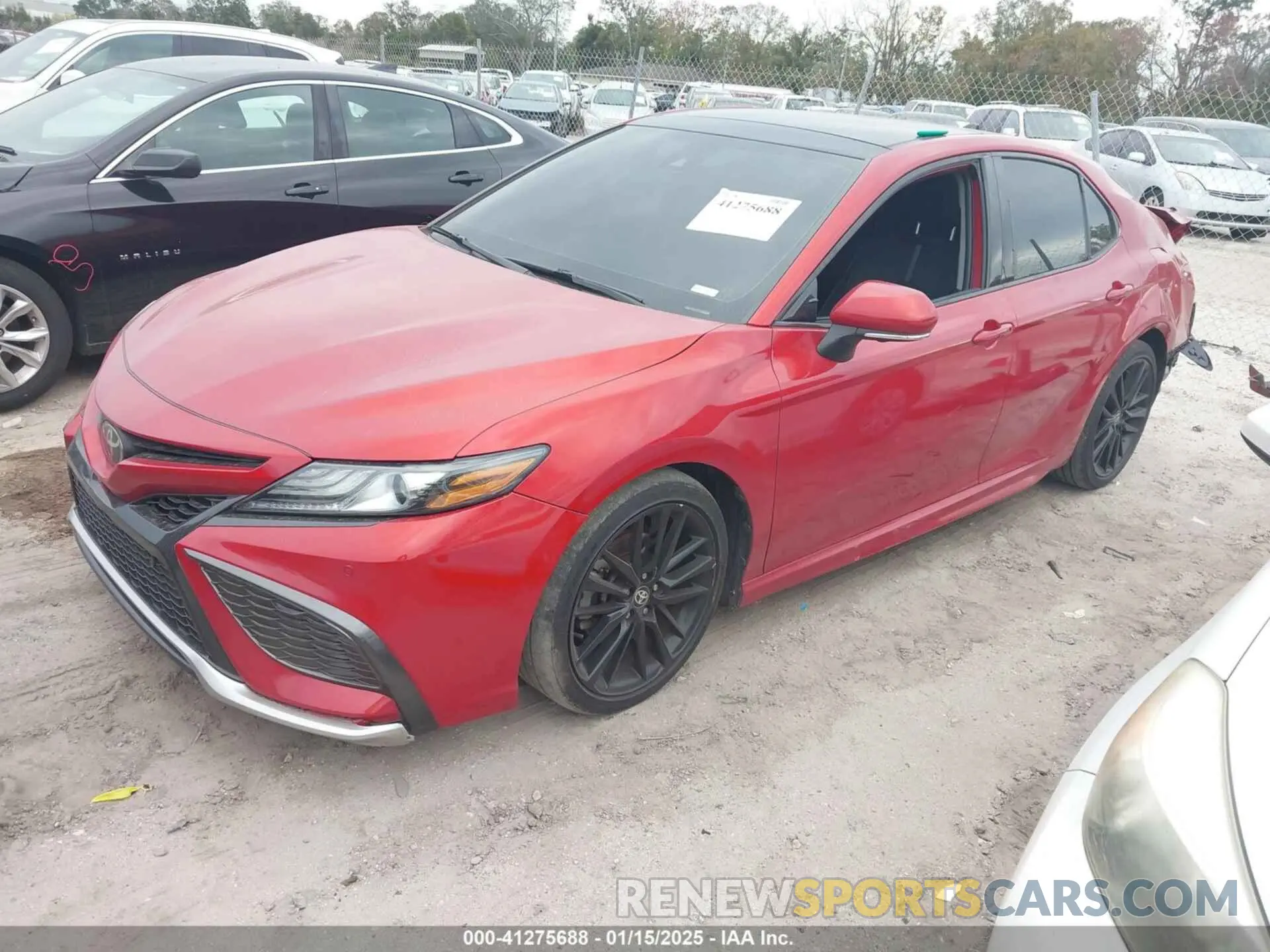 2 Photograph of a damaged car 4T1KZ1AK3MU050910 TOYOTA CAMRY 2021