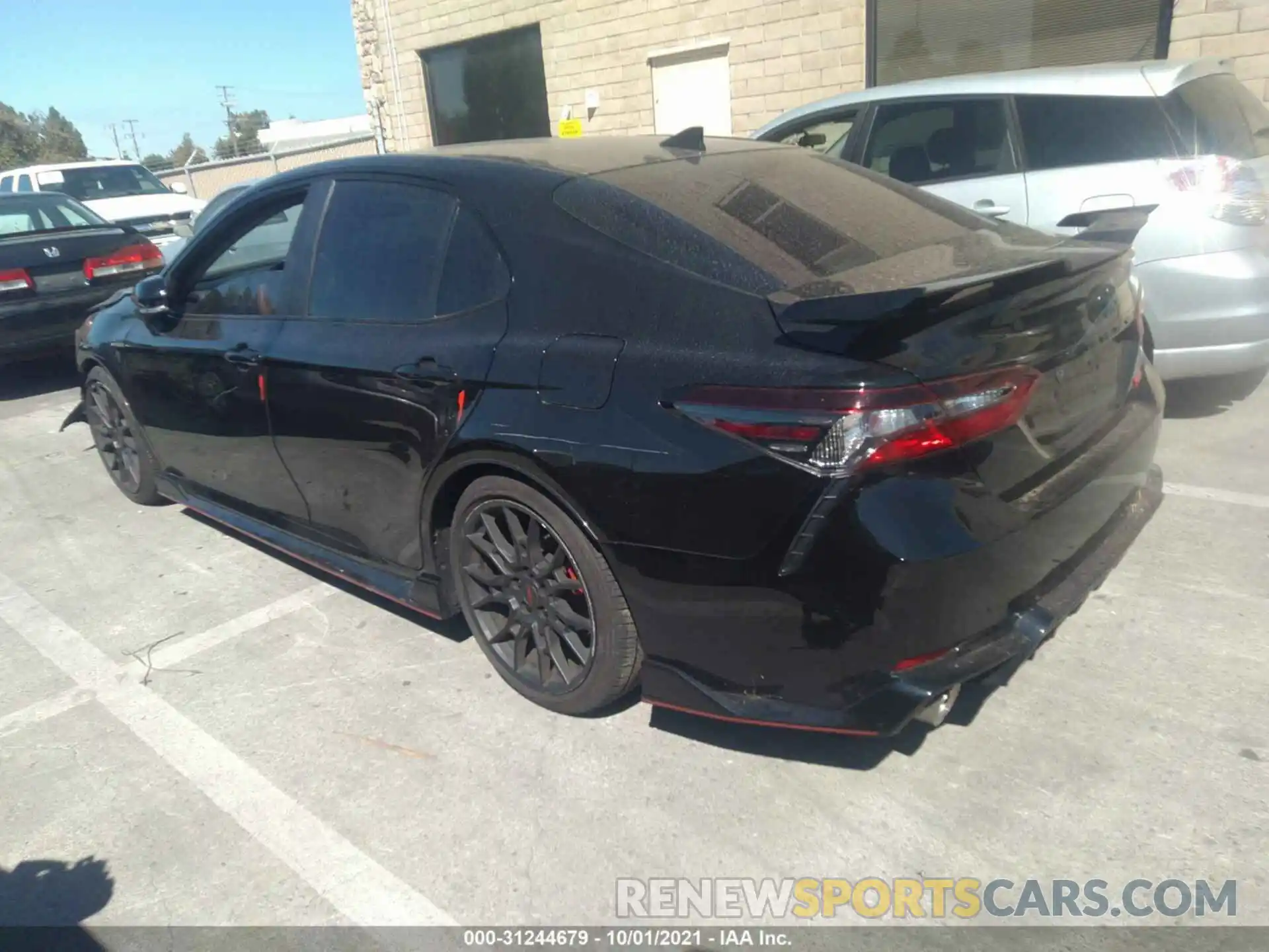 3 Photograph of a damaged car 4T1KZ1AK4MU047580 TOYOTA CAMRY 2021