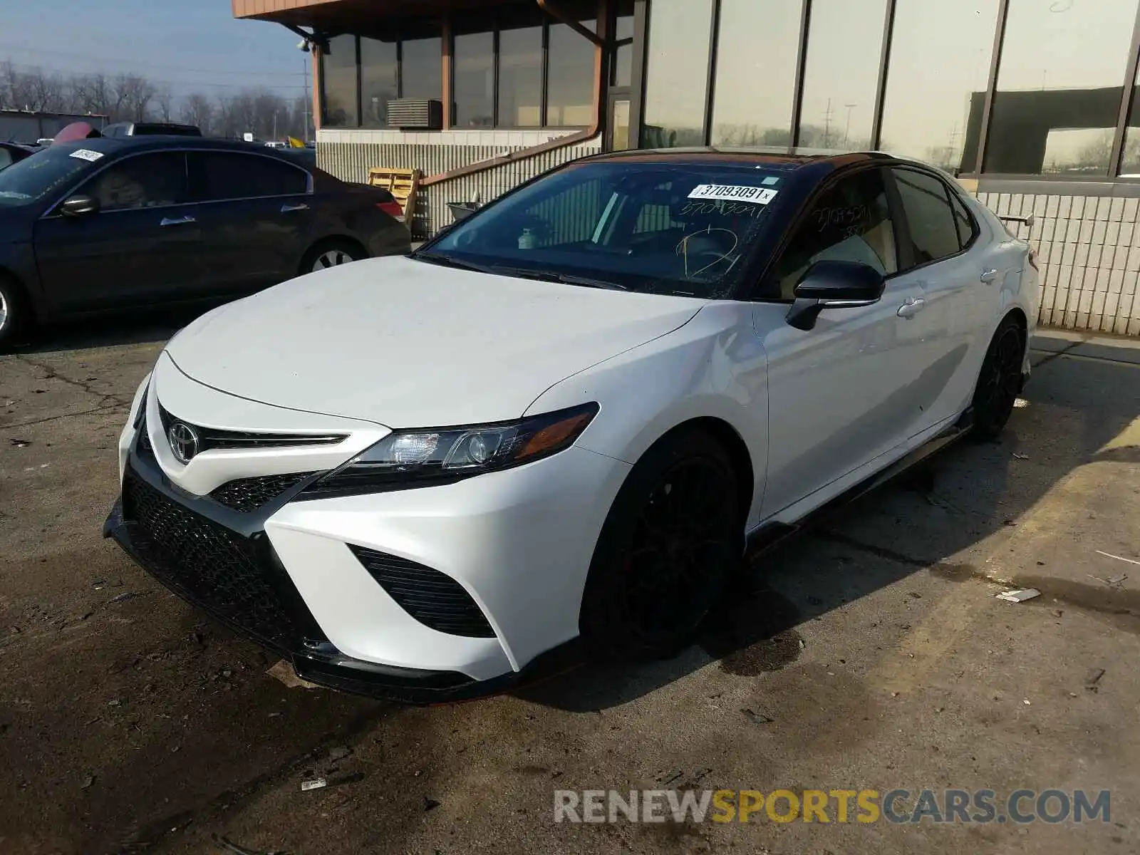 2 Photograph of a damaged car 4T1KZ1AK4MU047739 TOYOTA CAMRY 2021