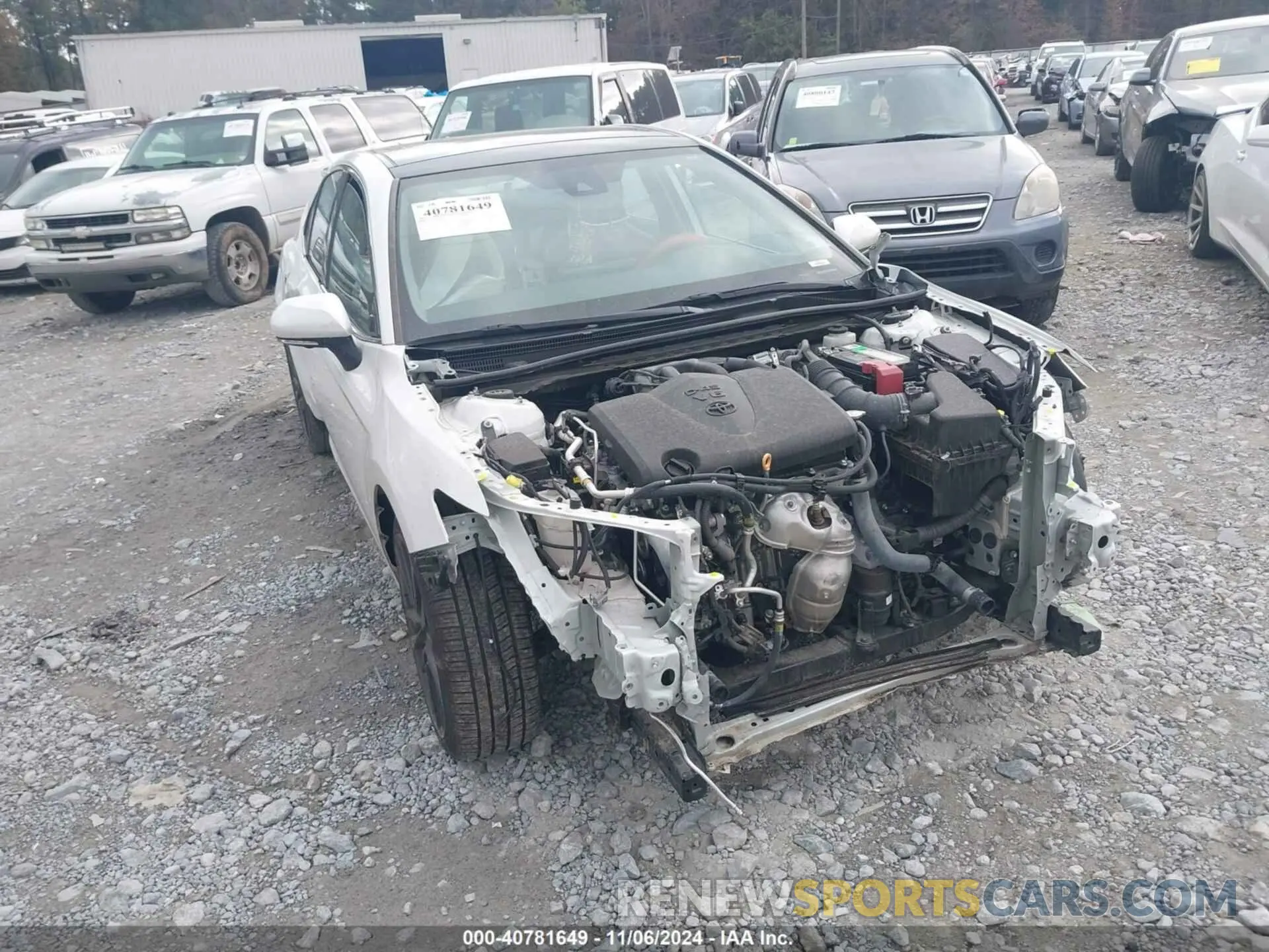 1 Photograph of a damaged car 4T1KZ1AK4MU049765 TOYOTA CAMRY 2021