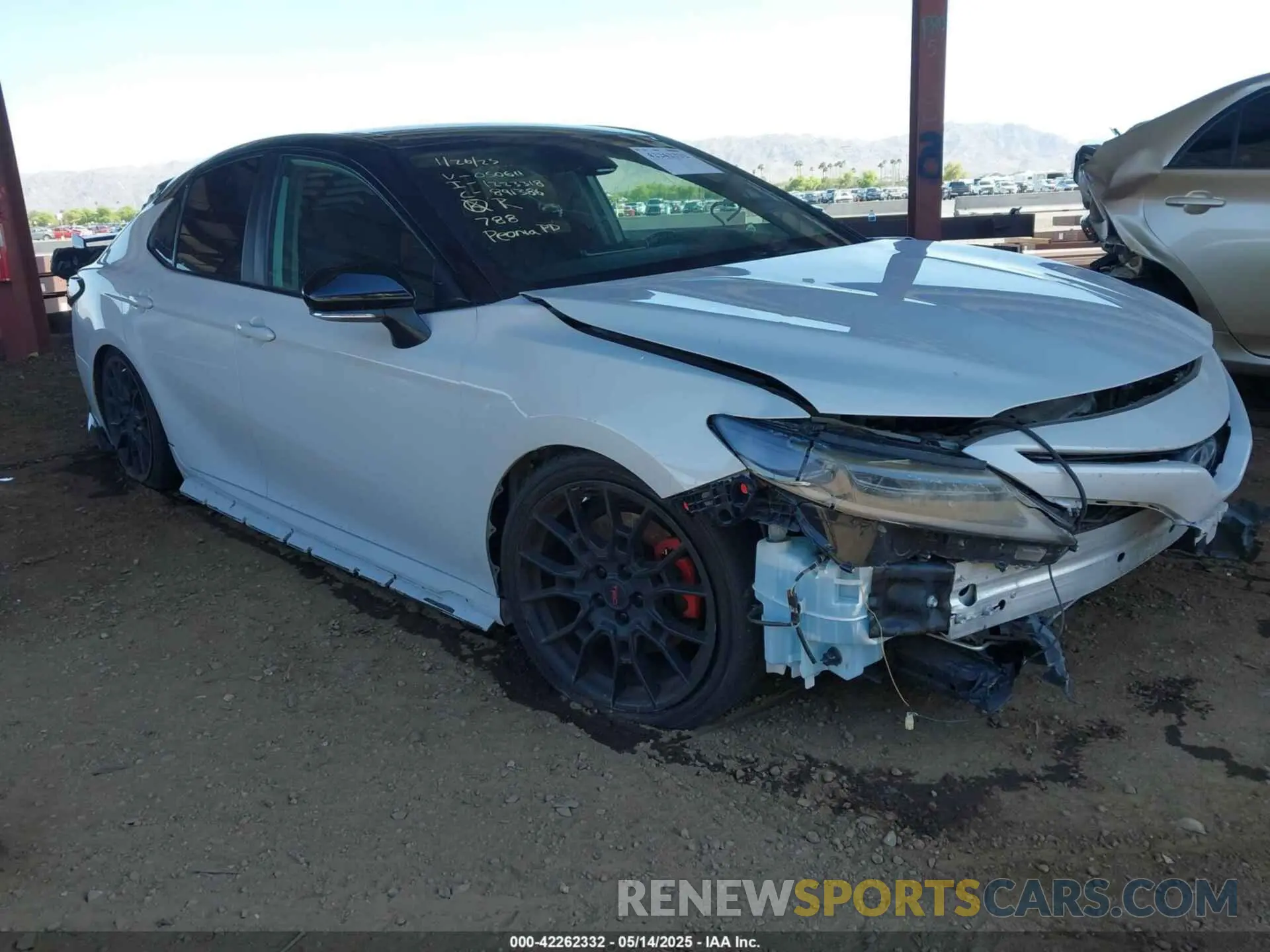 1 Photograph of a damaged car 4T1KZ1AK4MU050611 TOYOTA CAMRY 2021