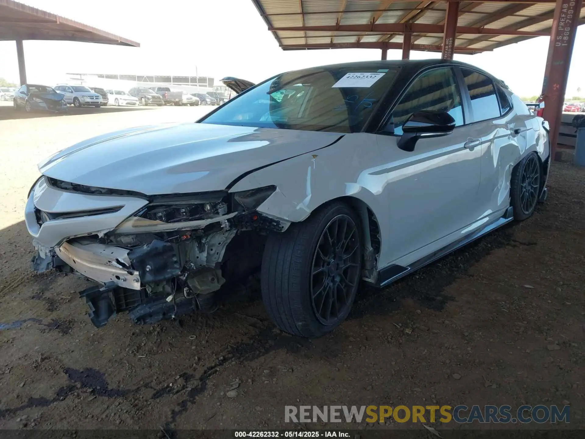 2 Photograph of a damaged car 4T1KZ1AK4MU050611 TOYOTA CAMRY 2021