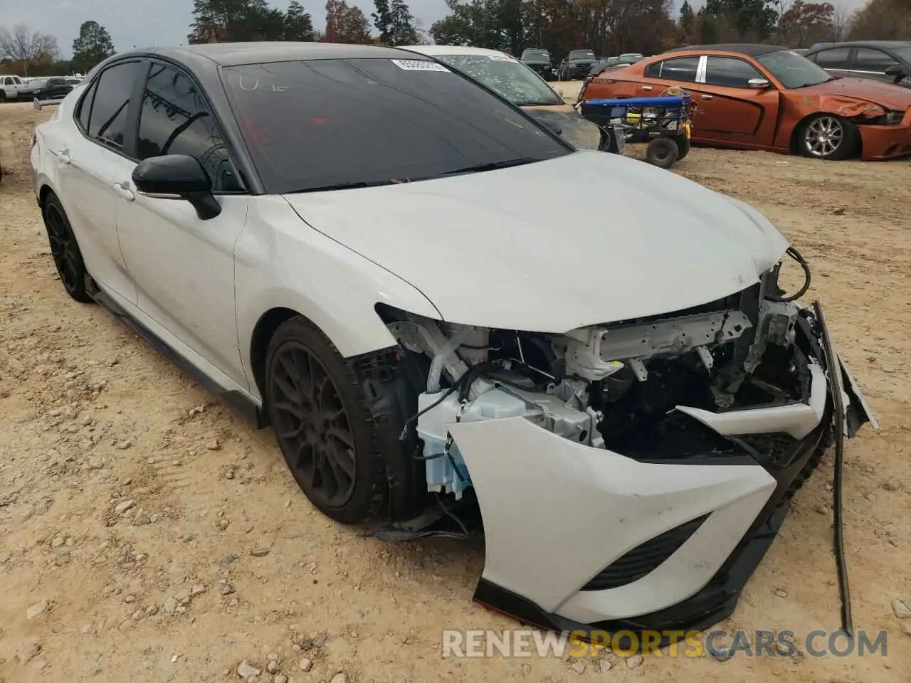 1 Photograph of a damaged car 4T1KZ1AK4MU052844 TOYOTA CAMRY 2021
