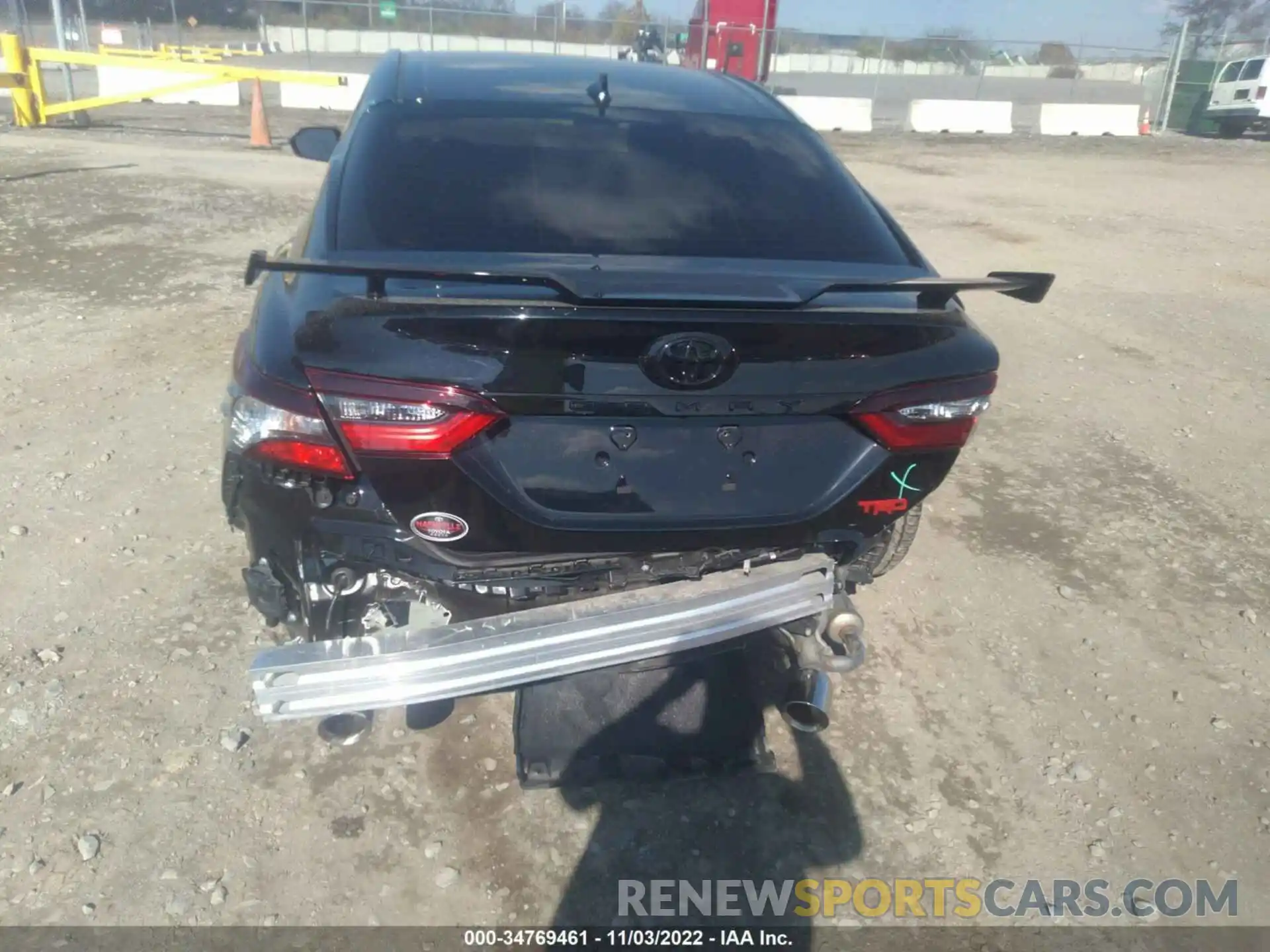 6 Photograph of a damaged car 4T1KZ1AK4MU054318 TOYOTA CAMRY 2021