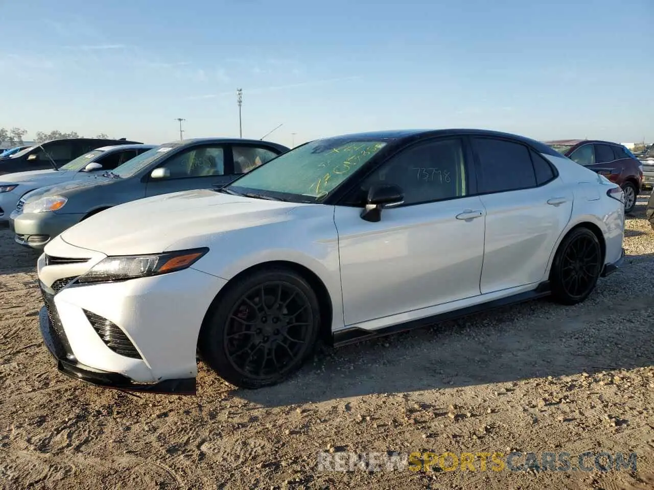 1 Photograph of a damaged car 4T1KZ1AK4MU059485 TOYOTA CAMRY 2021