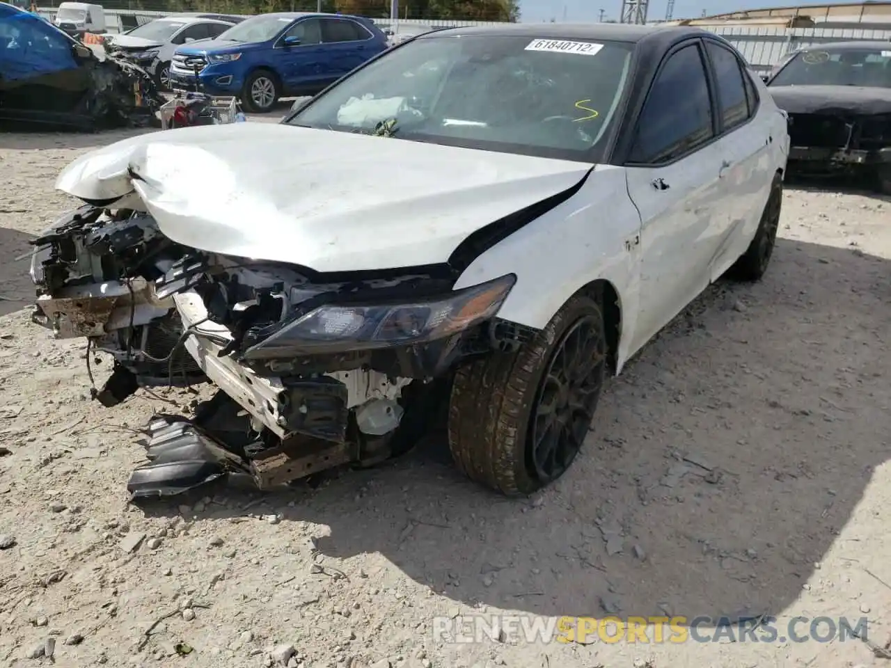 2 Photograph of a damaged car 4T1KZ1AK5MU052187 TOYOTA CAMRY 2021