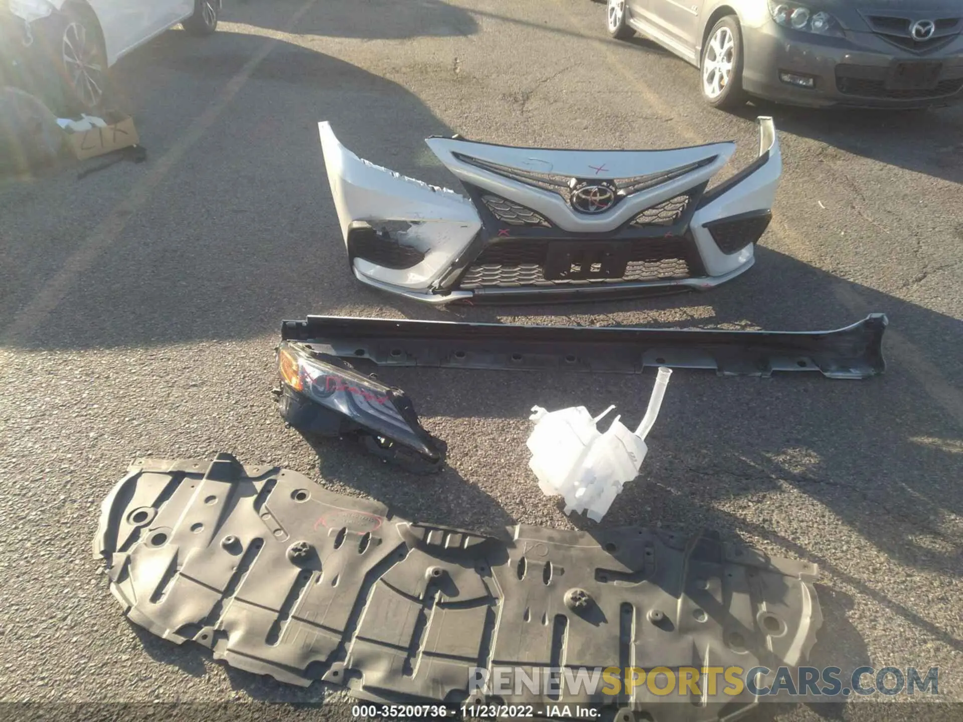12 Photograph of a damaged car 4T1KZ1AK5MU055669 TOYOTA CAMRY 2021