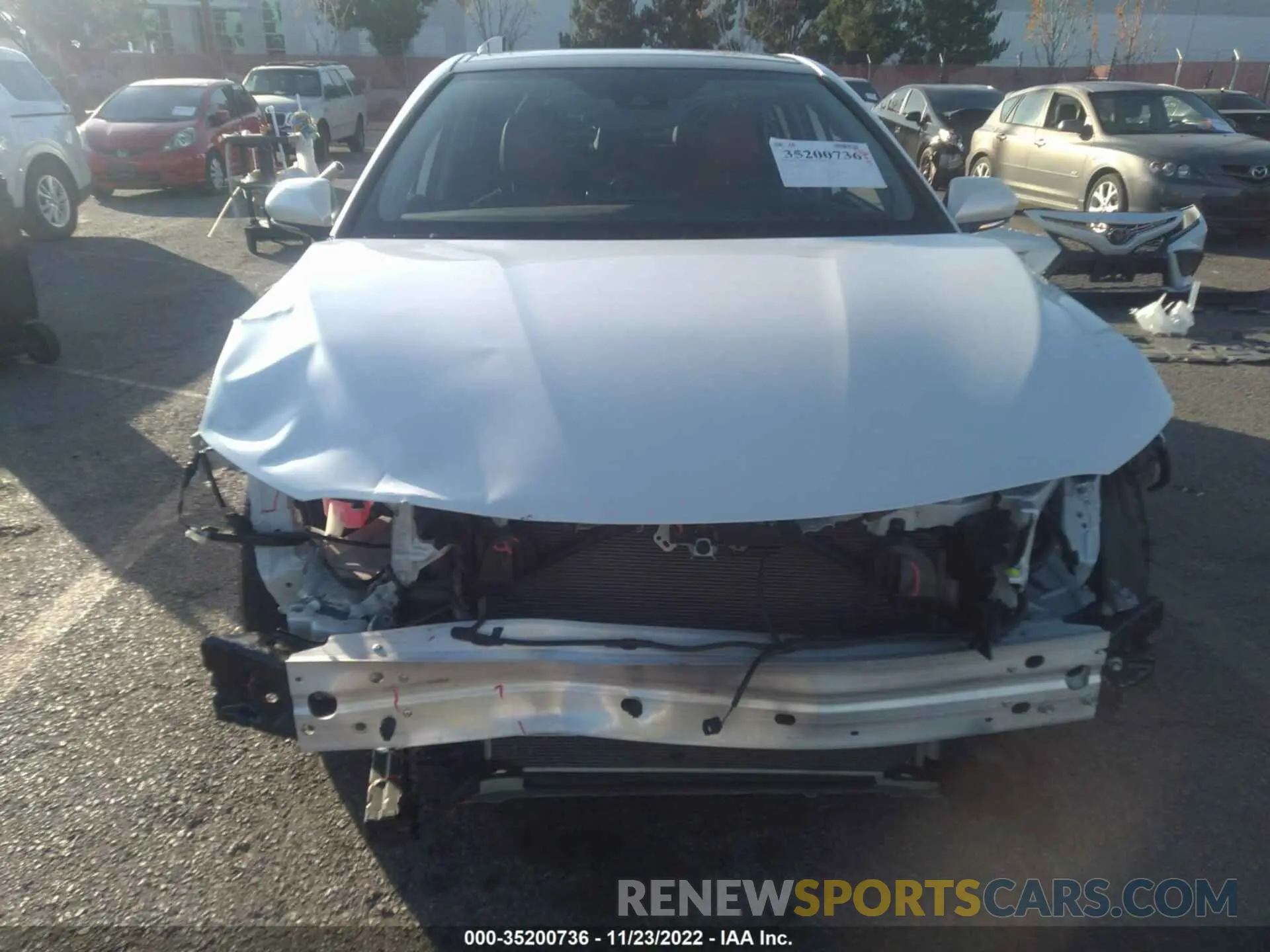 6 Photograph of a damaged car 4T1KZ1AK5MU055669 TOYOTA CAMRY 2021