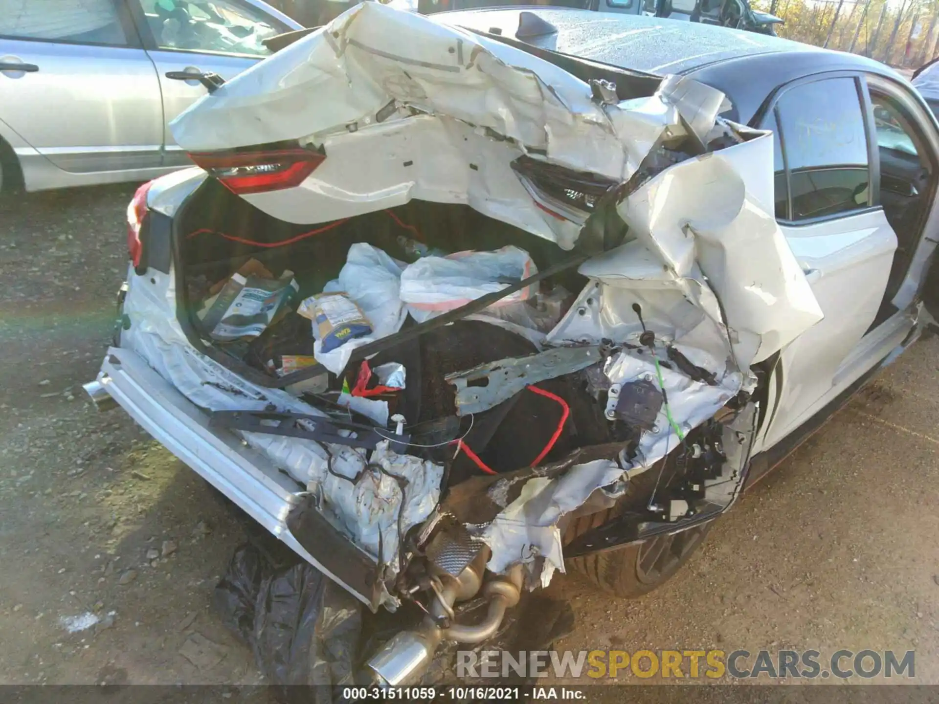 6 Photograph of a damaged car 4T1KZ1AK5MU055879 TOYOTA CAMRY 2021