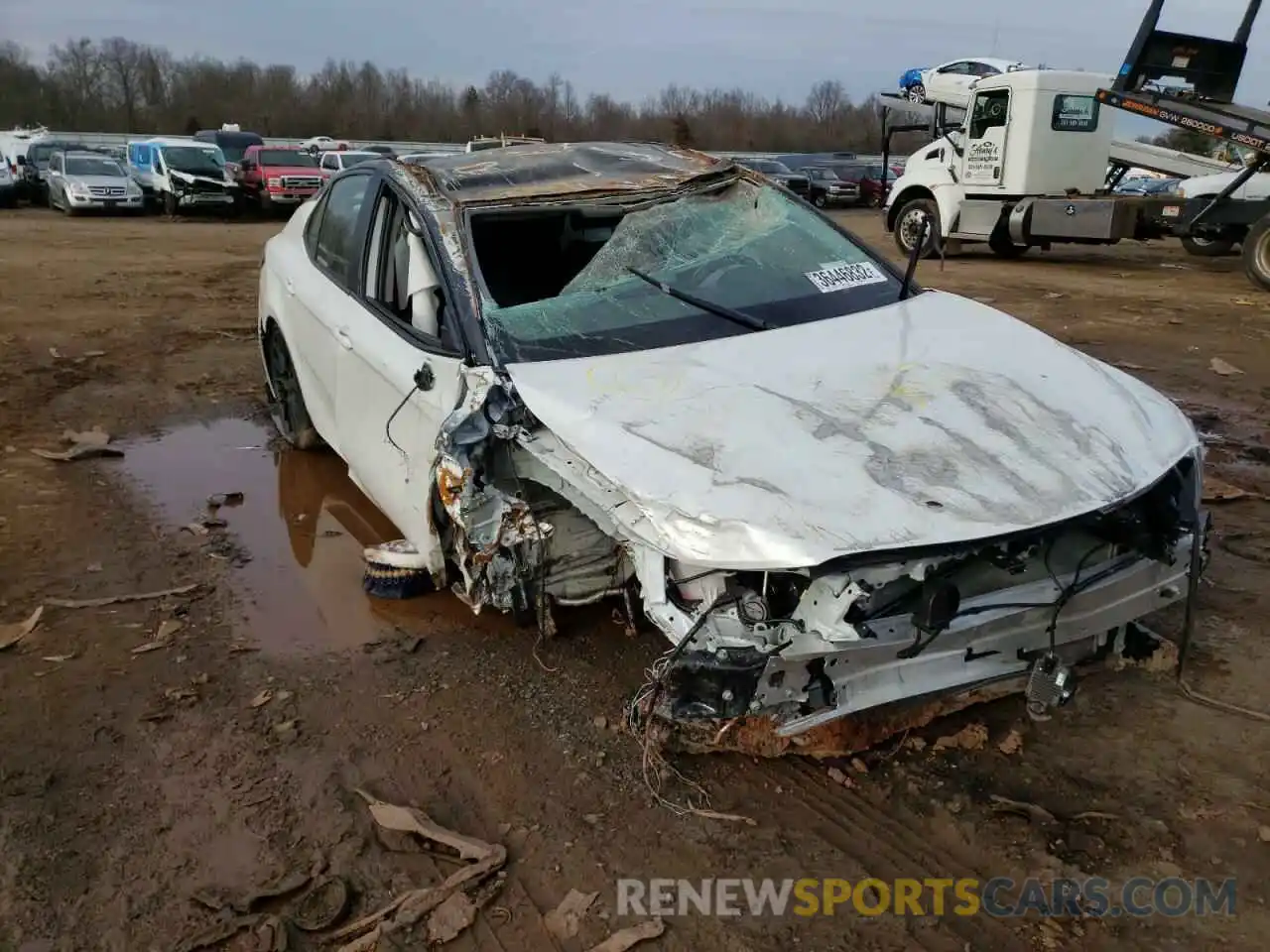 1 Photograph of a damaged car 4T1KZ1AK5MU058684 TOYOTA CAMRY 2021