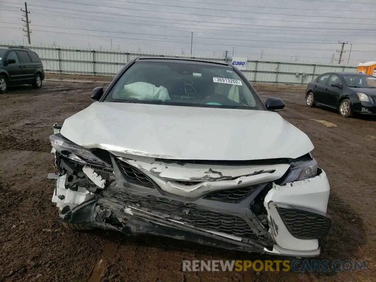 9 Photograph of a damaged car 4T1KZ1AK5MU059897 TOYOTA CAMRY 2021