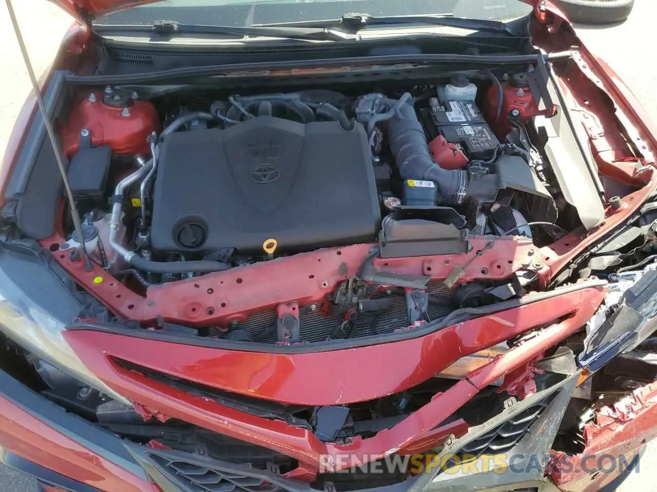 11 Photograph of a damaged car 4T1KZ1AK6MU054207 TOYOTA CAMRY 2021