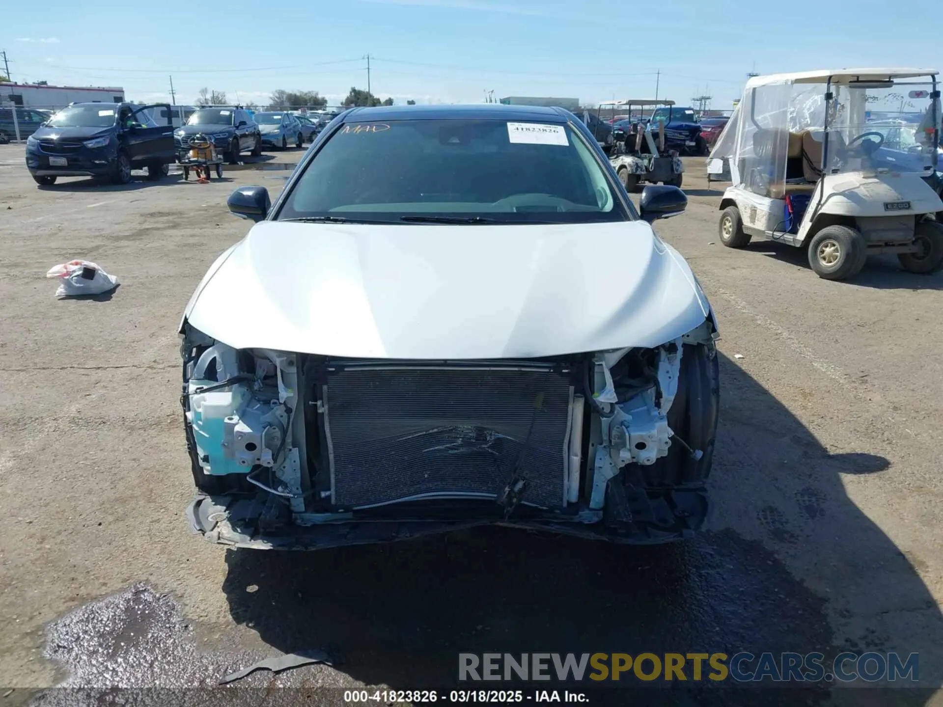 13 Photograph of a damaged car 4T1KZ1AK6MU054840 TOYOTA CAMRY 2021
