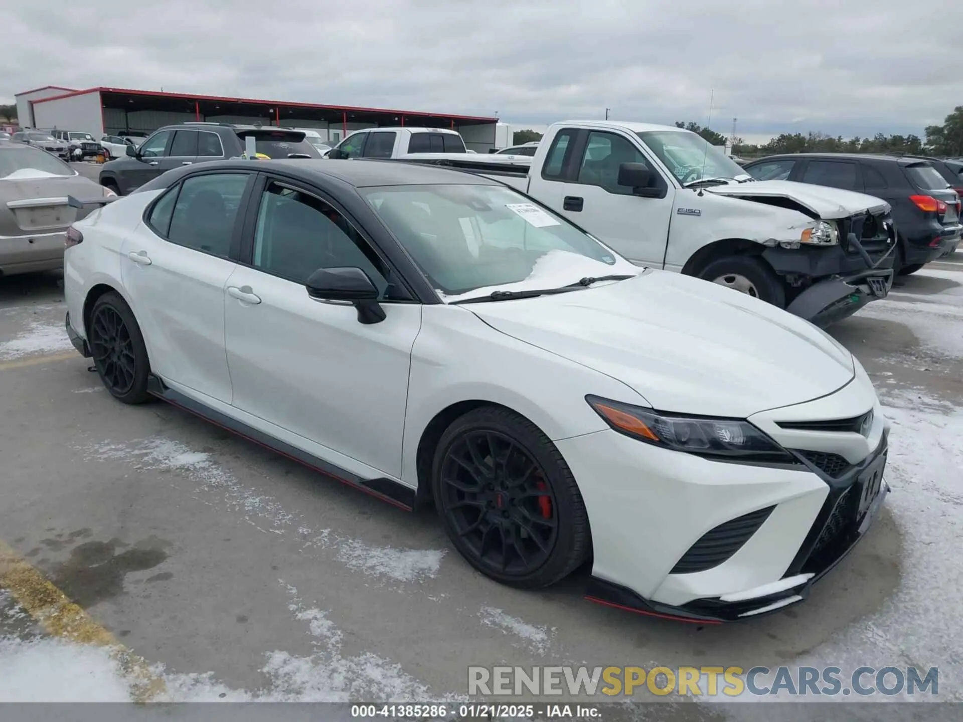 1 Photograph of a damaged car 4T1KZ1AK6MU055793 TOYOTA CAMRY 2021