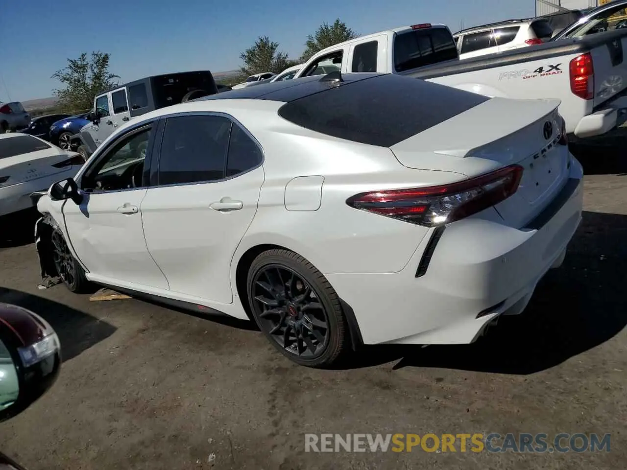 2 Photograph of a damaged car 4T1KZ1AK6MU056975 TOYOTA CAMRY 2021