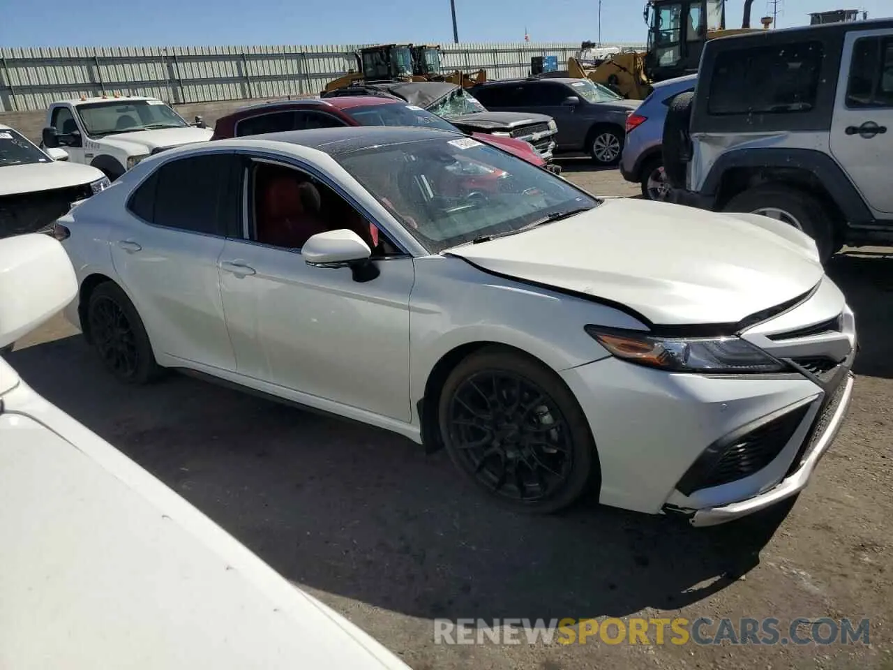 4 Photograph of a damaged car 4T1KZ1AK6MU056975 TOYOTA CAMRY 2021