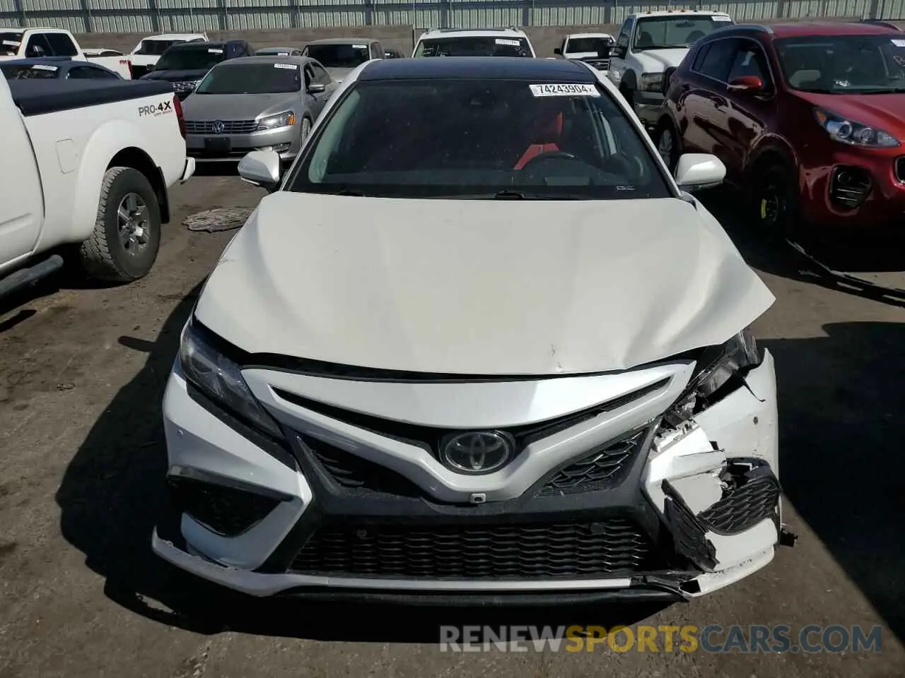 5 Photograph of a damaged car 4T1KZ1AK6MU056975 TOYOTA CAMRY 2021
